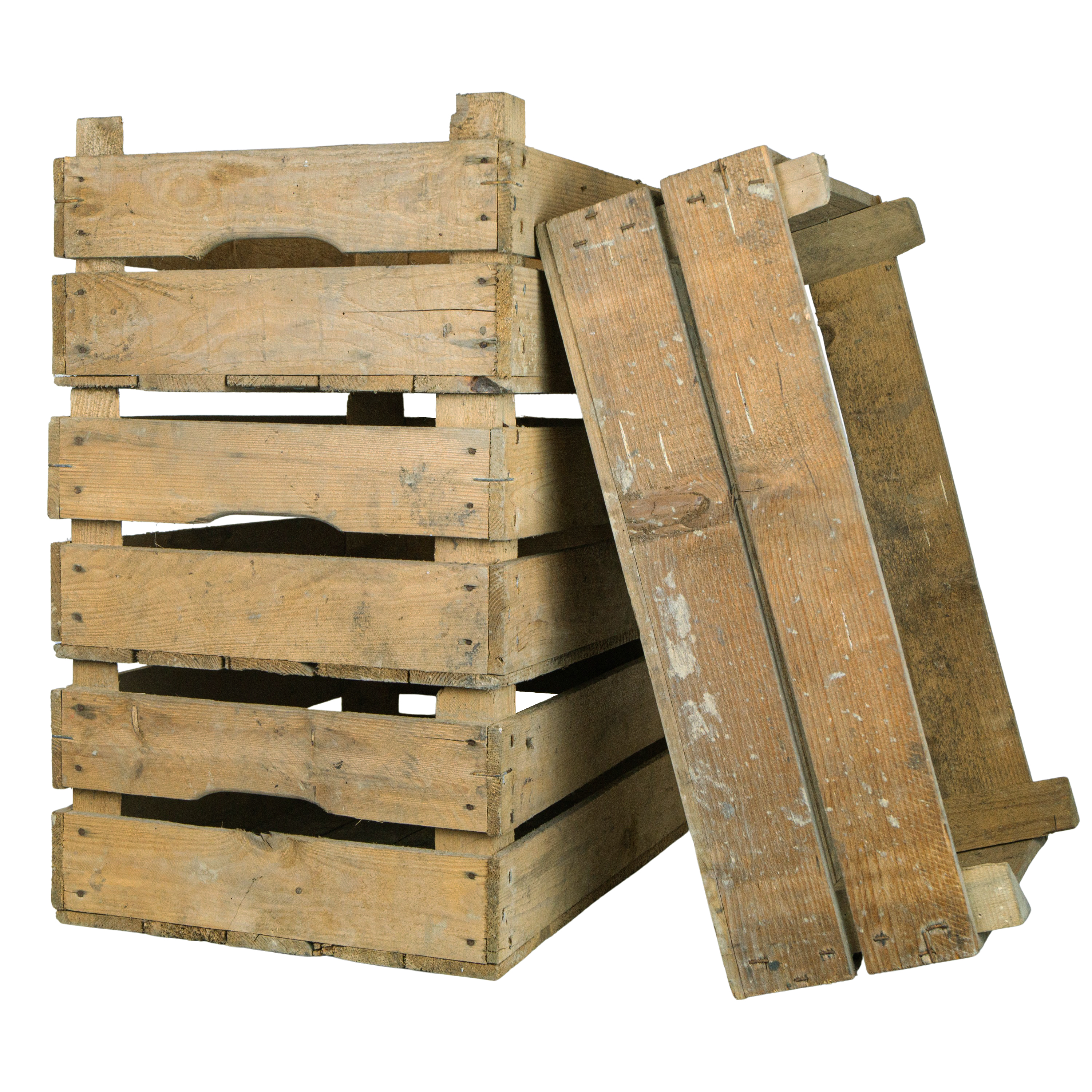 gebrauchte Obstkiste Holzsteige ohne Aufschrift  60x40x22cm