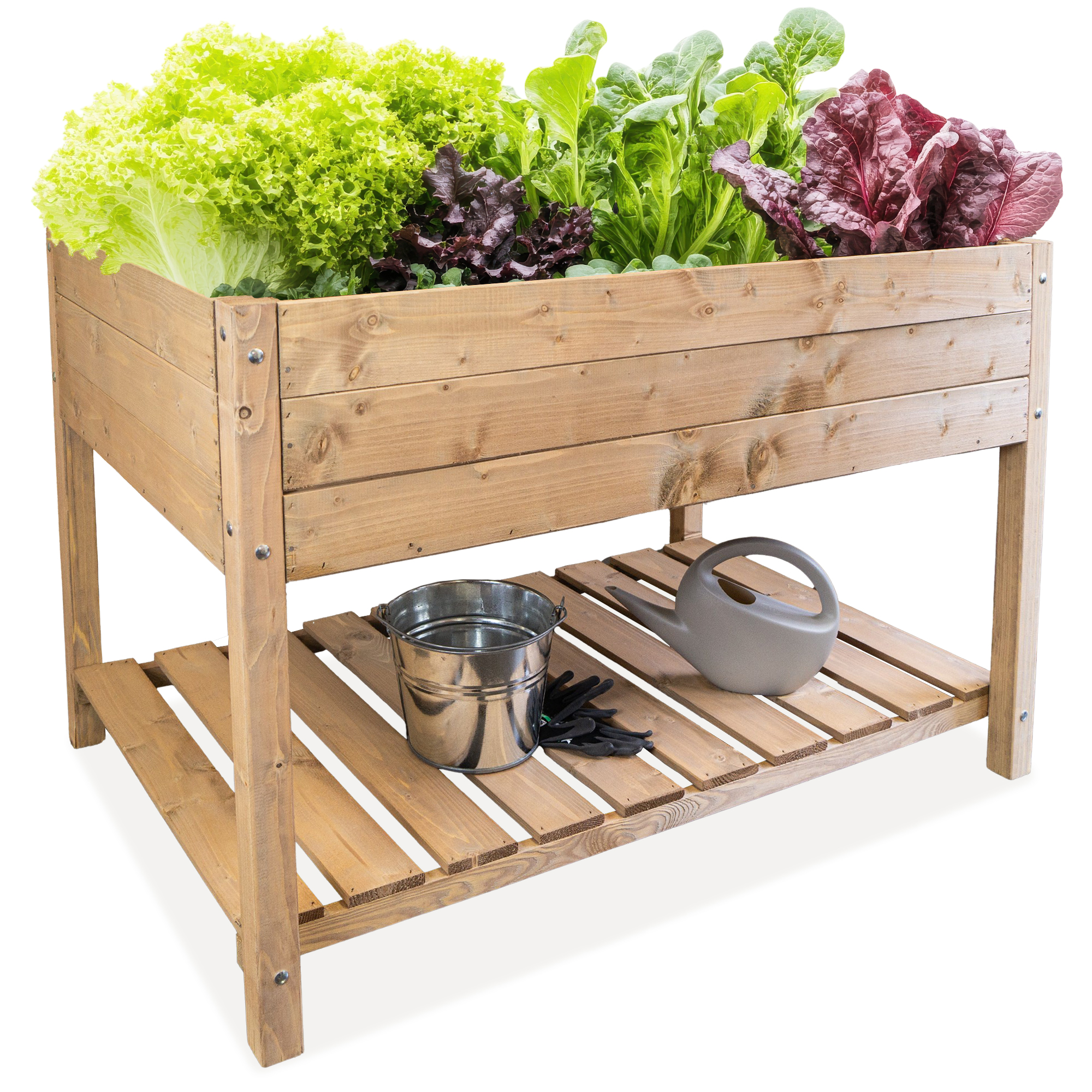 Hochbeet XL 118x79x78cm Palisander