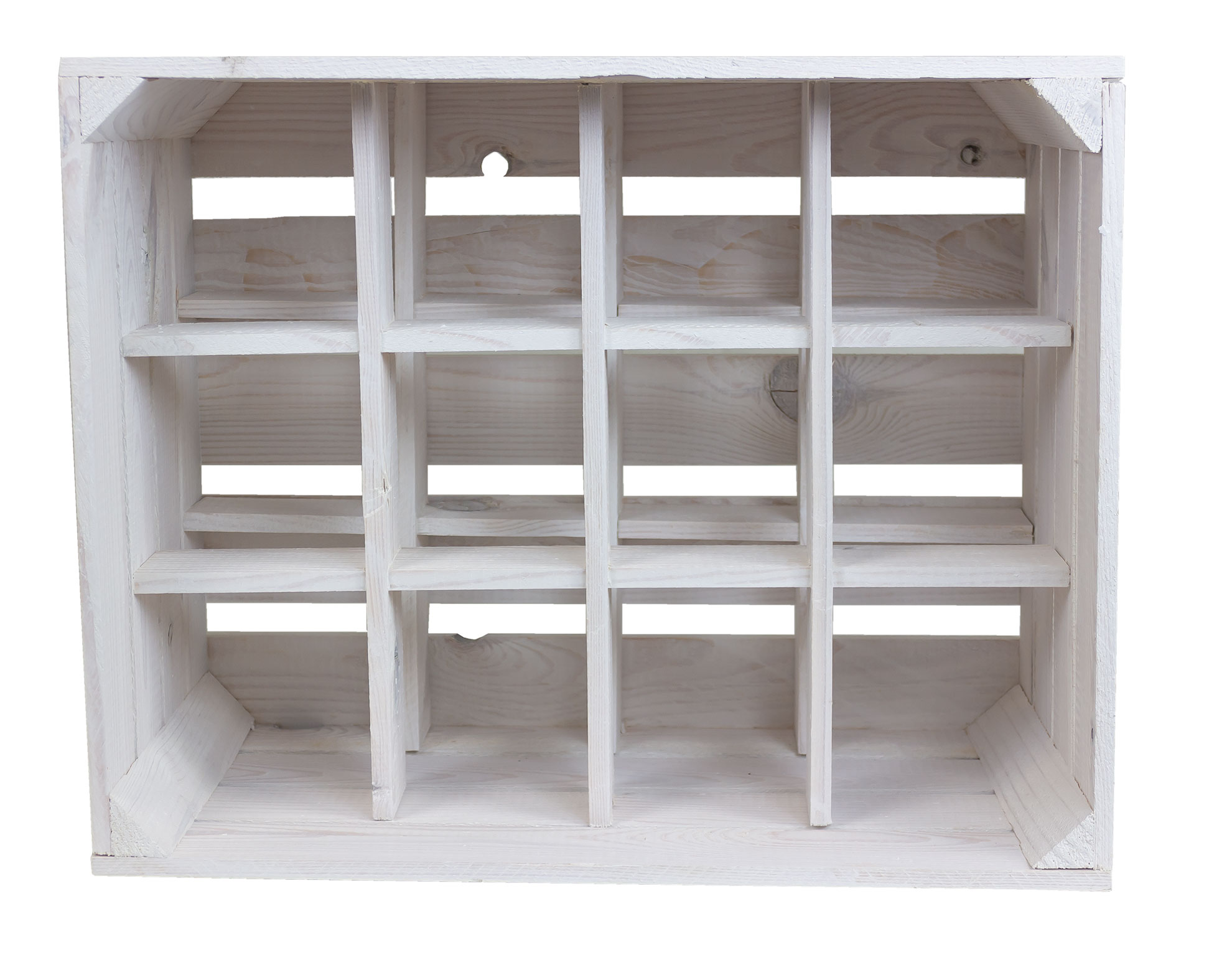 Flaschenregal Henry  12er weiss