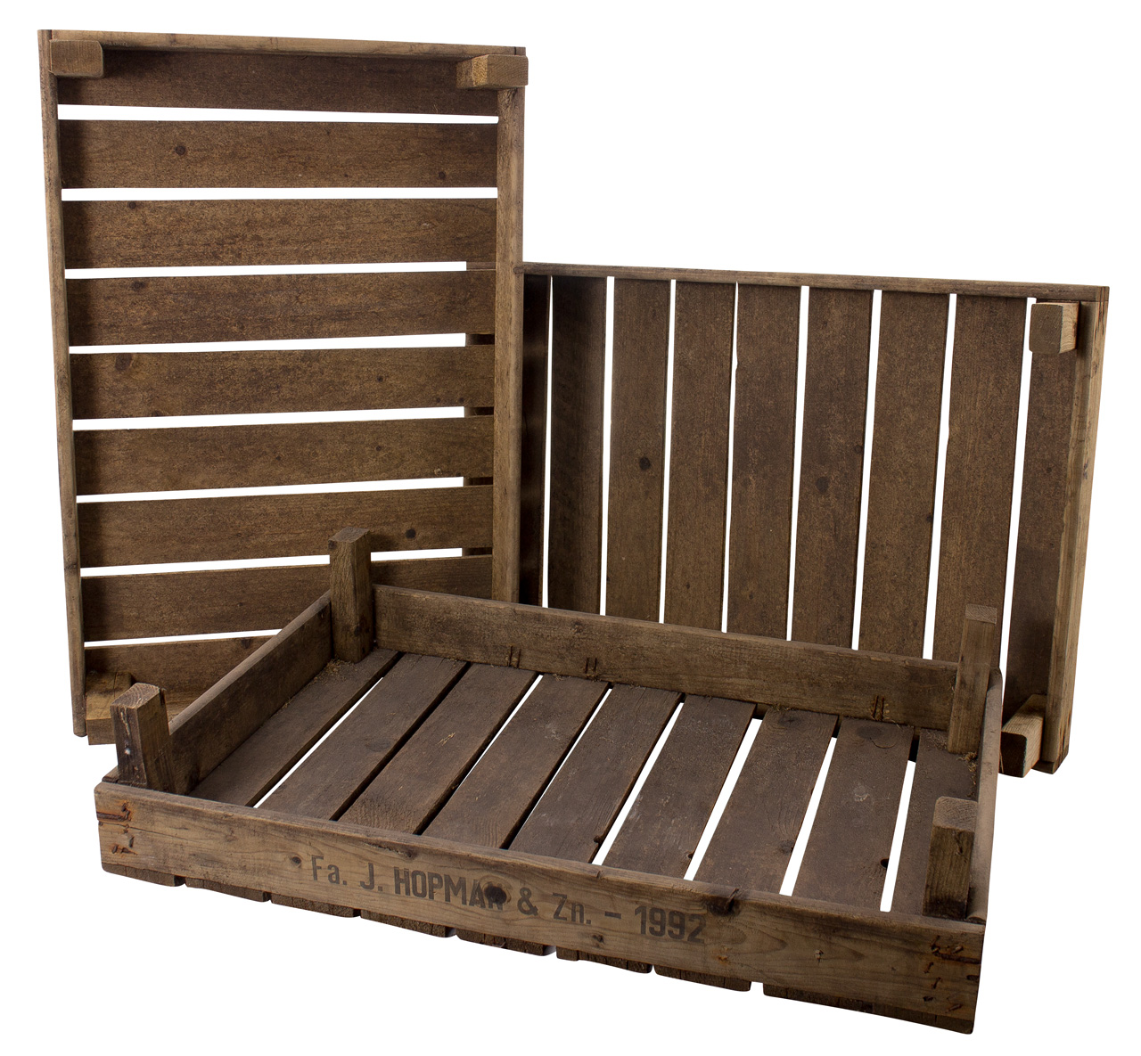 Stabile grosse Holzsteige 75x51x9cm