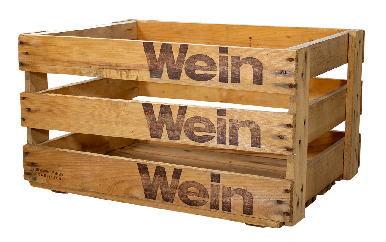 alte Weinkiste WEIN WEIN WEIN