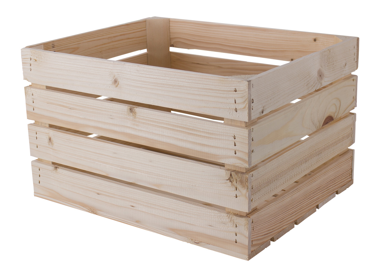 4 x  Holzkisten "Johanna" - NEU