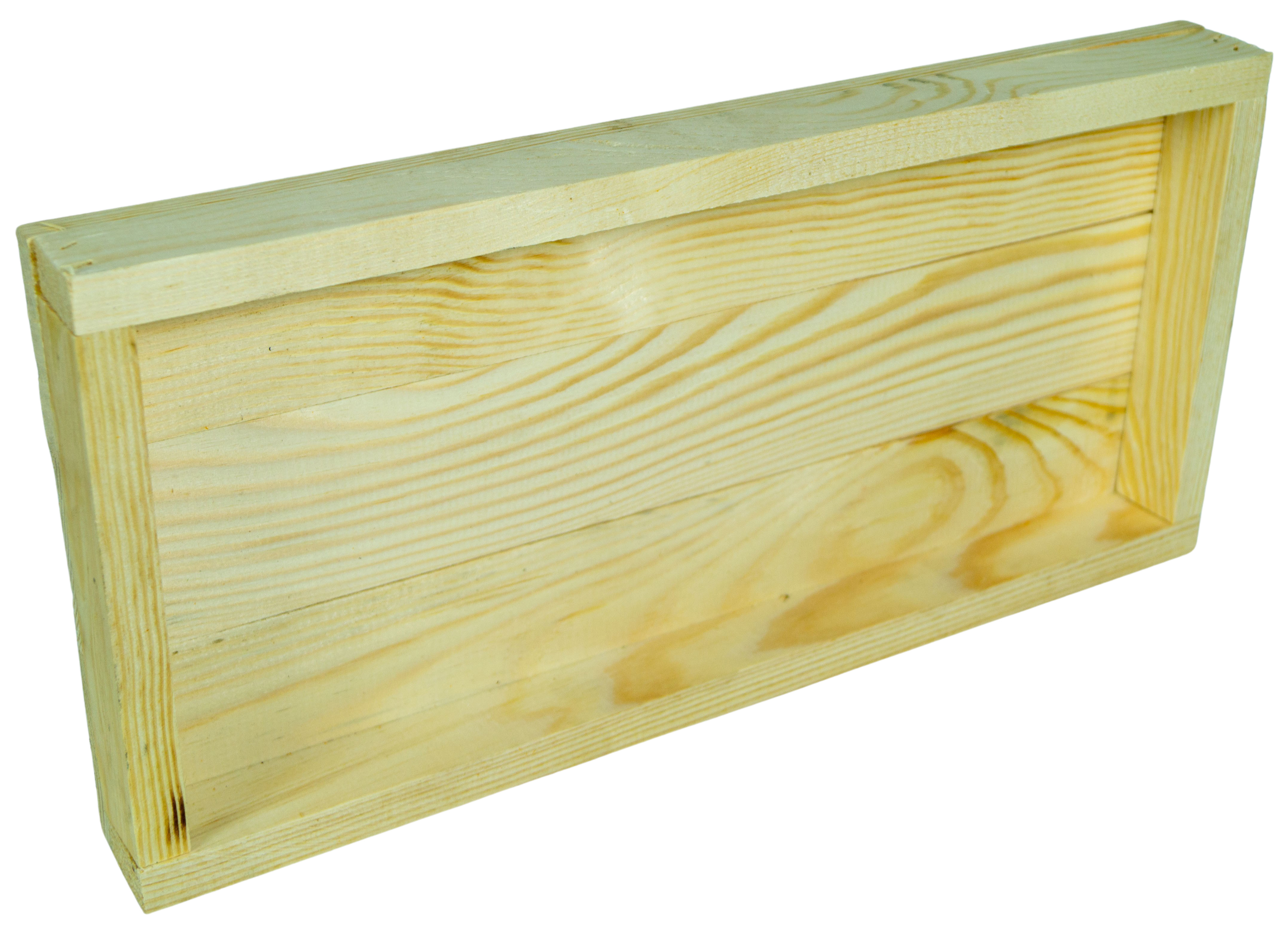 Kleines Dekotablett Emma 40x19x4cm in natur Schlüsselbox Aufbewahrung