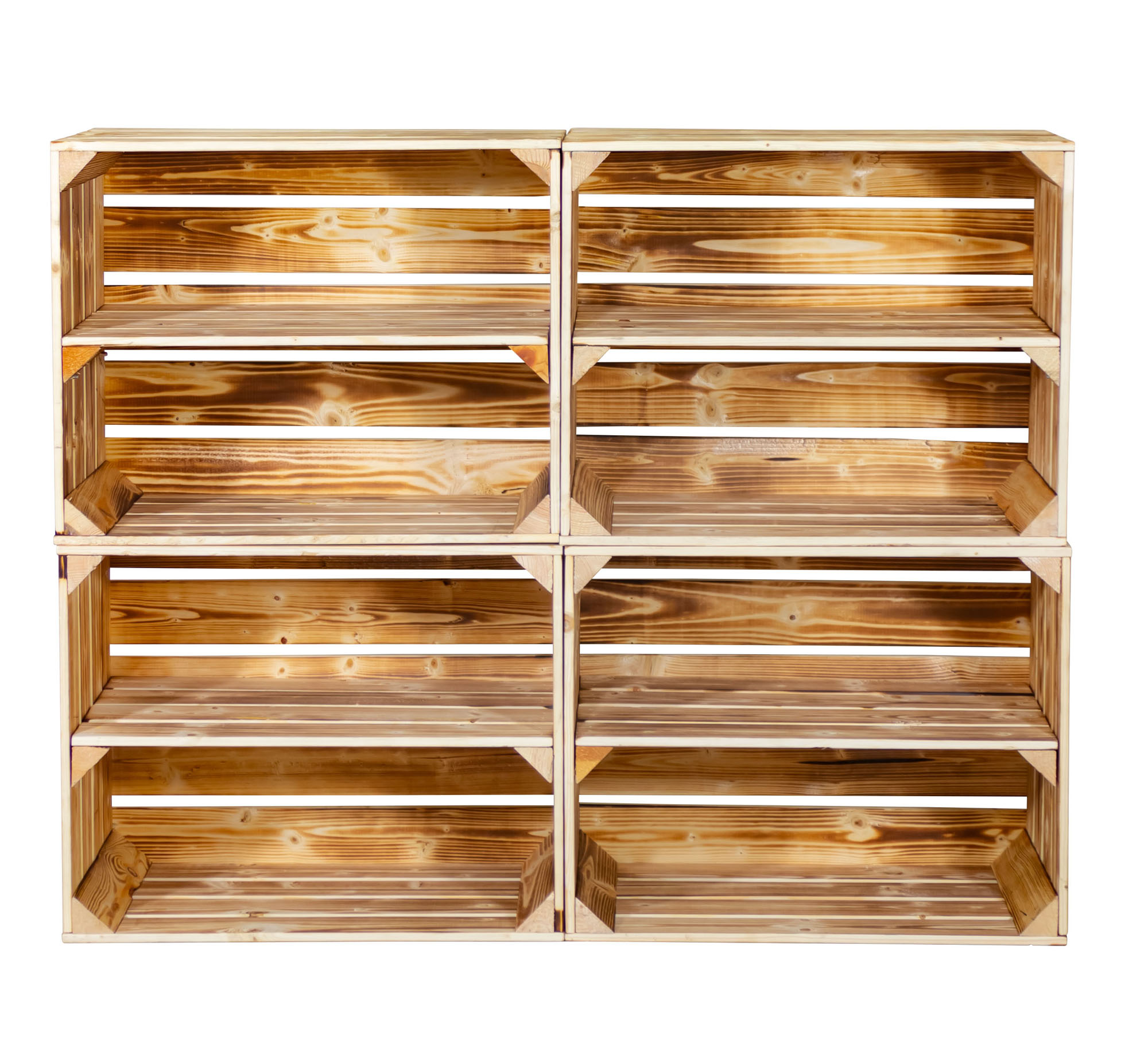 Étagère à chaussures avec 8 niveaux Armoire à chaussures, rangement de chaussures, organisateur de chaussures, pour jusqu'à 16 paires de chaussures, pour le salon, l'entrée (Flammé)