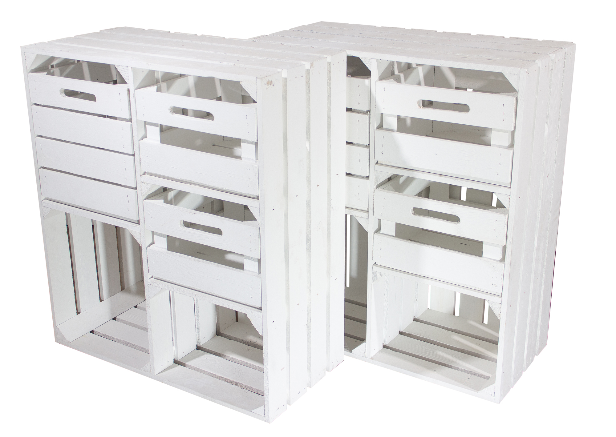 große Kommode HS3 weiss mit Schubladen