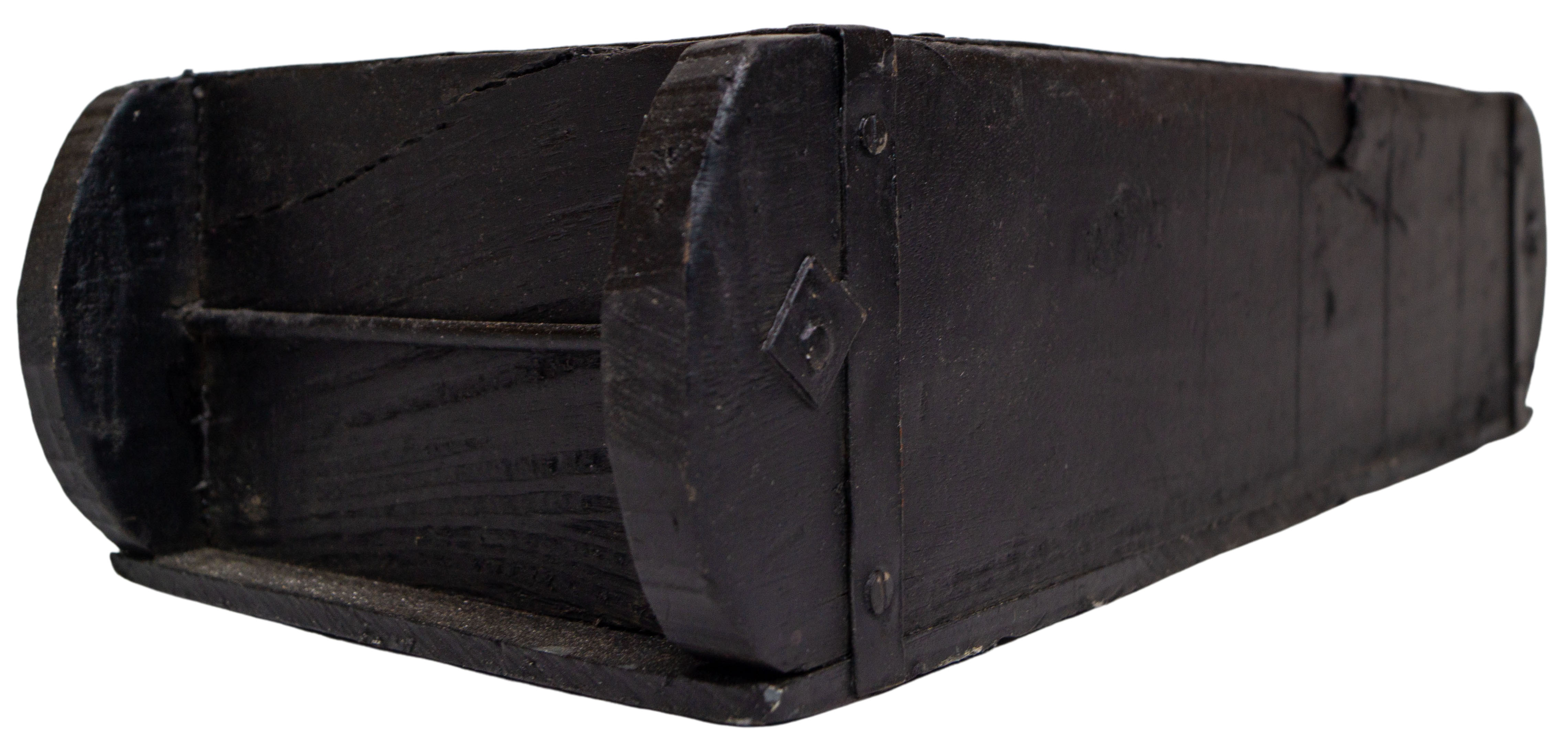 Original indische Ziegelform schwarz einfach