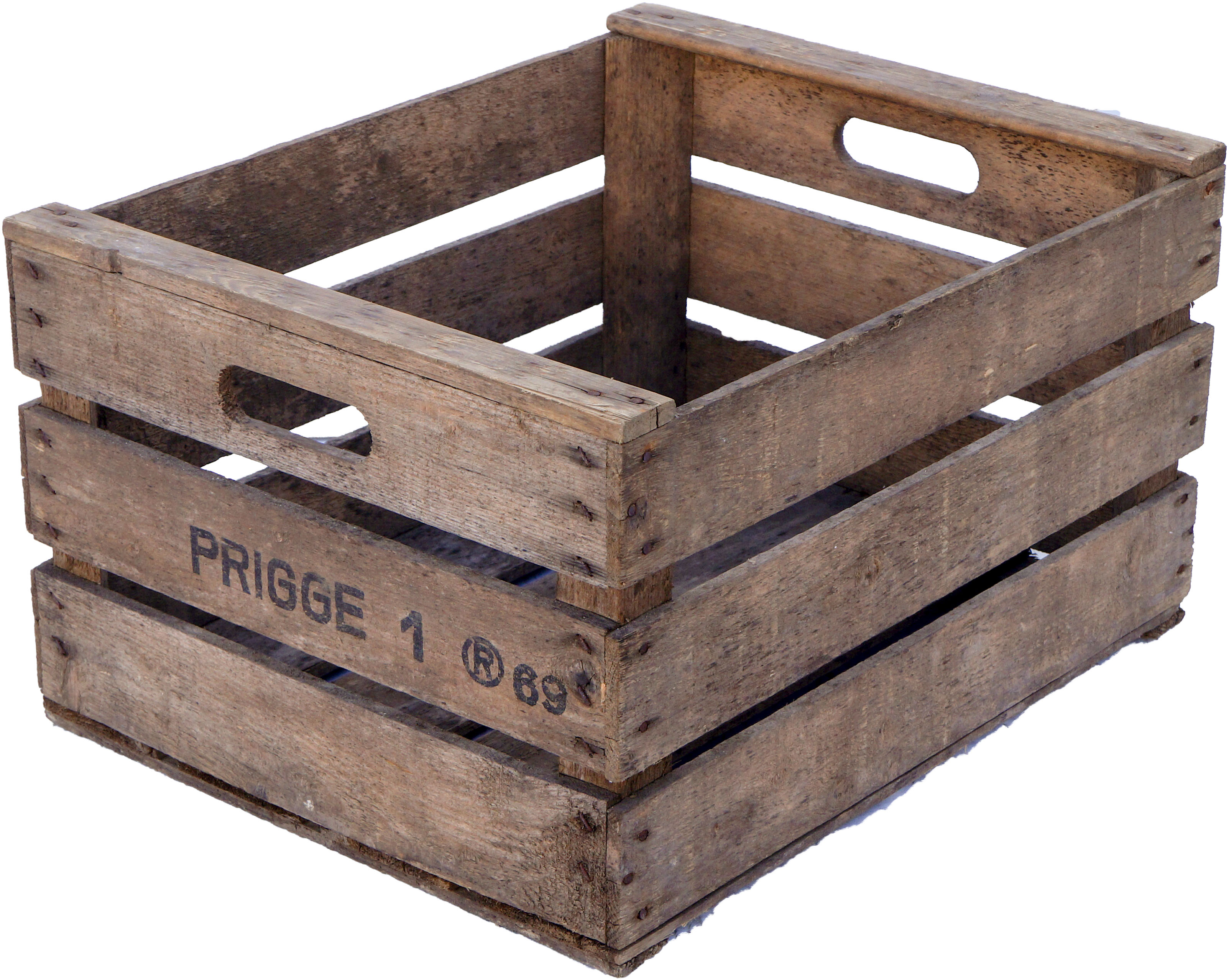 8er Set Vieux Cageot à Fruits " Rolf " Caisse à Vin Boîtes de Pommes Déstockage