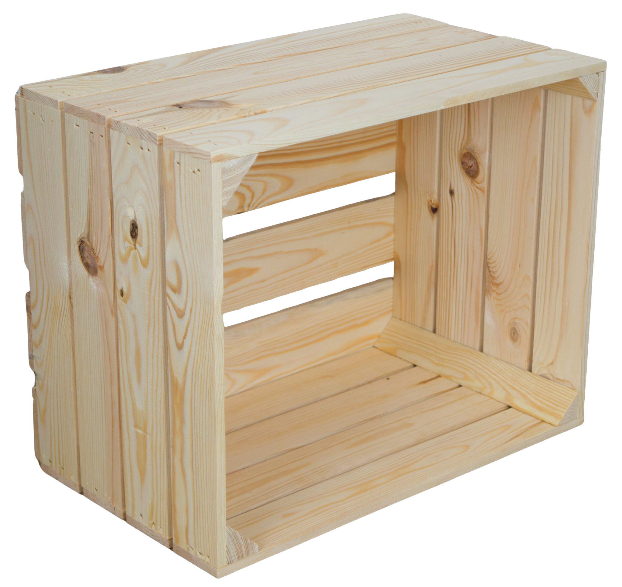 4 x  Holzkisten "Johanna" - NEU
