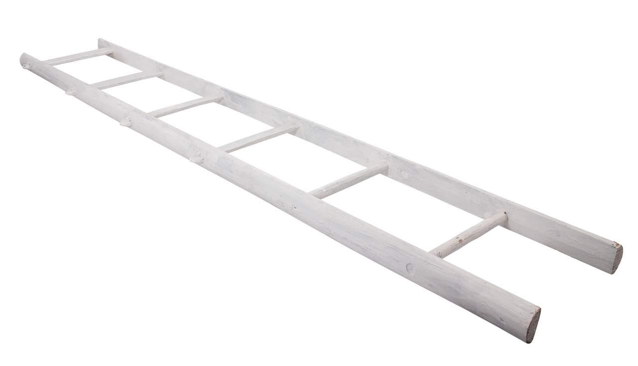 Holzleiter Altländer Art 165cm Neu weiss