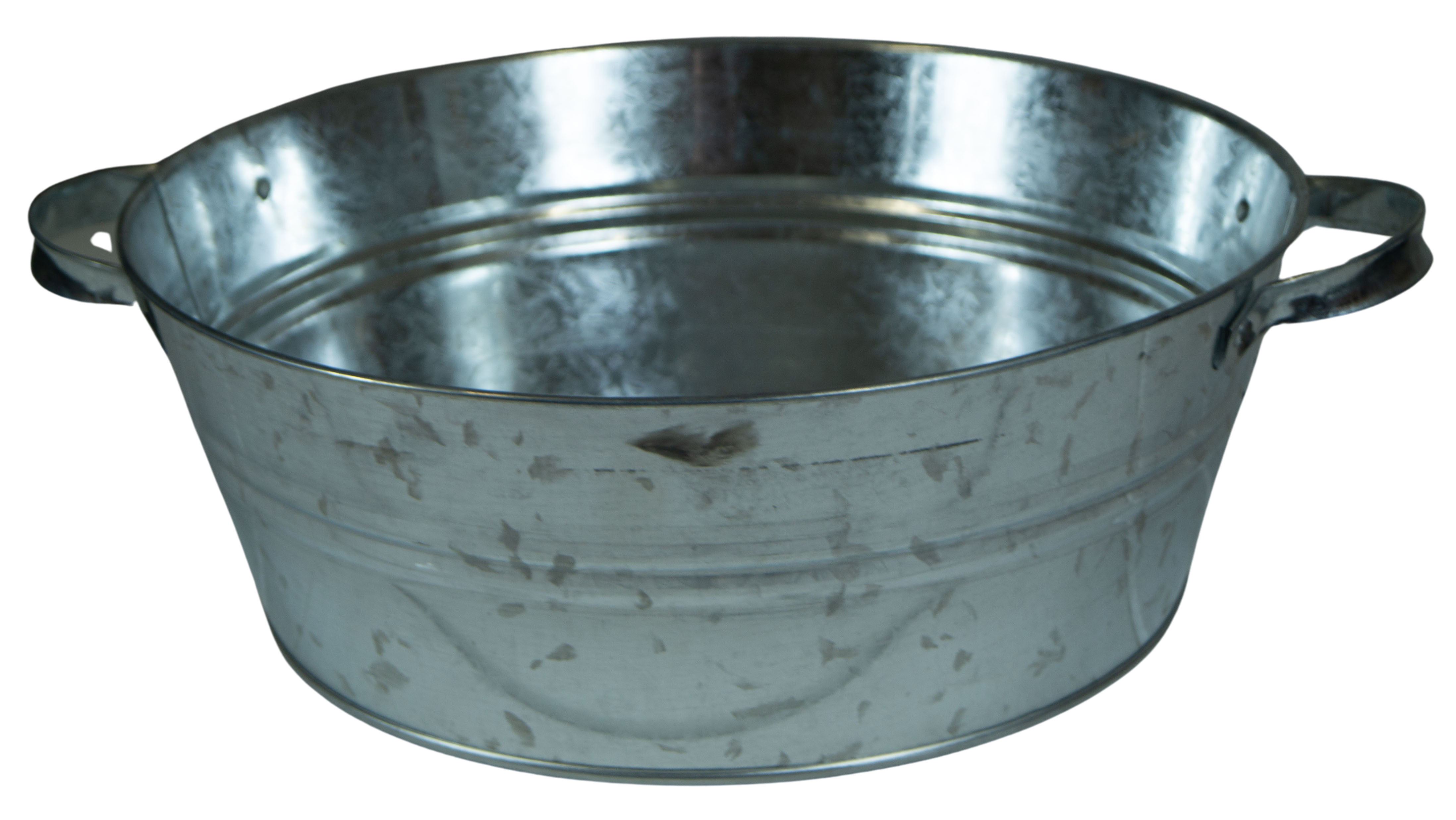 Zinkeimer silbergrau 13L Rund