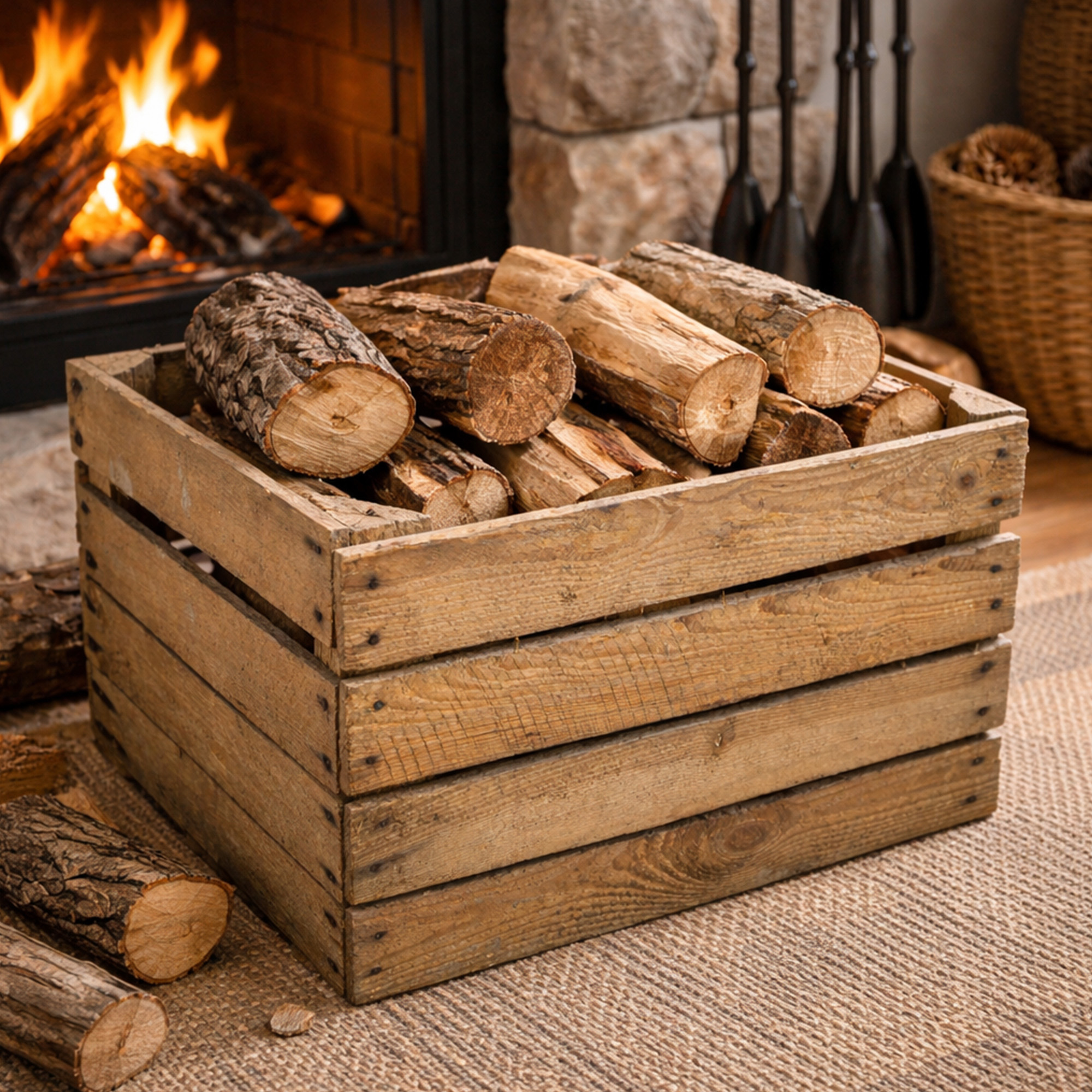 Boîtes en bois "Johanna"