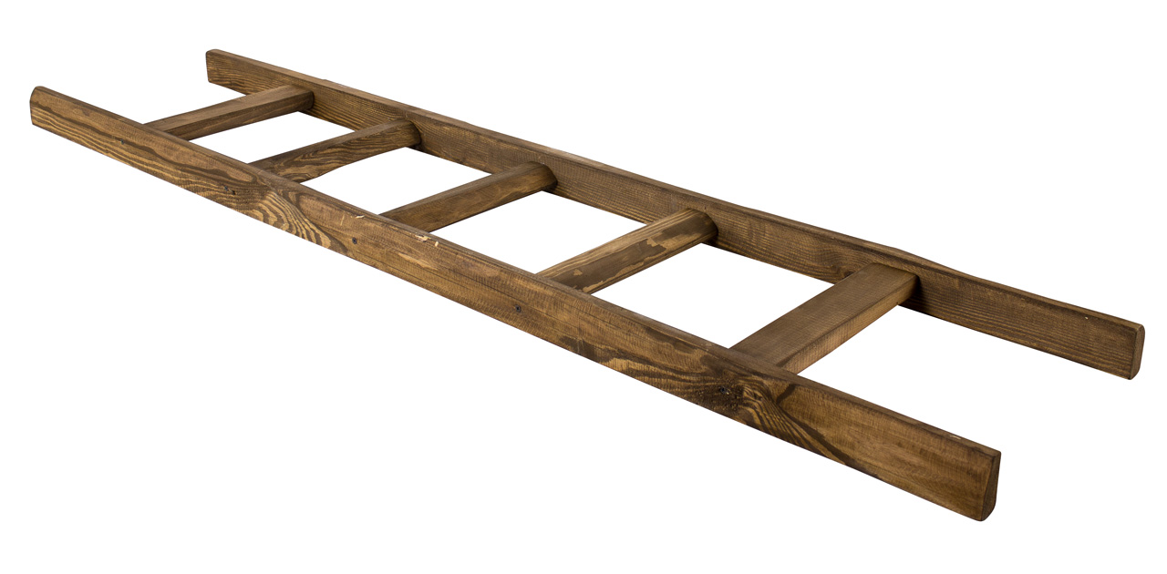 Holzleiter 165cm Neu Braun