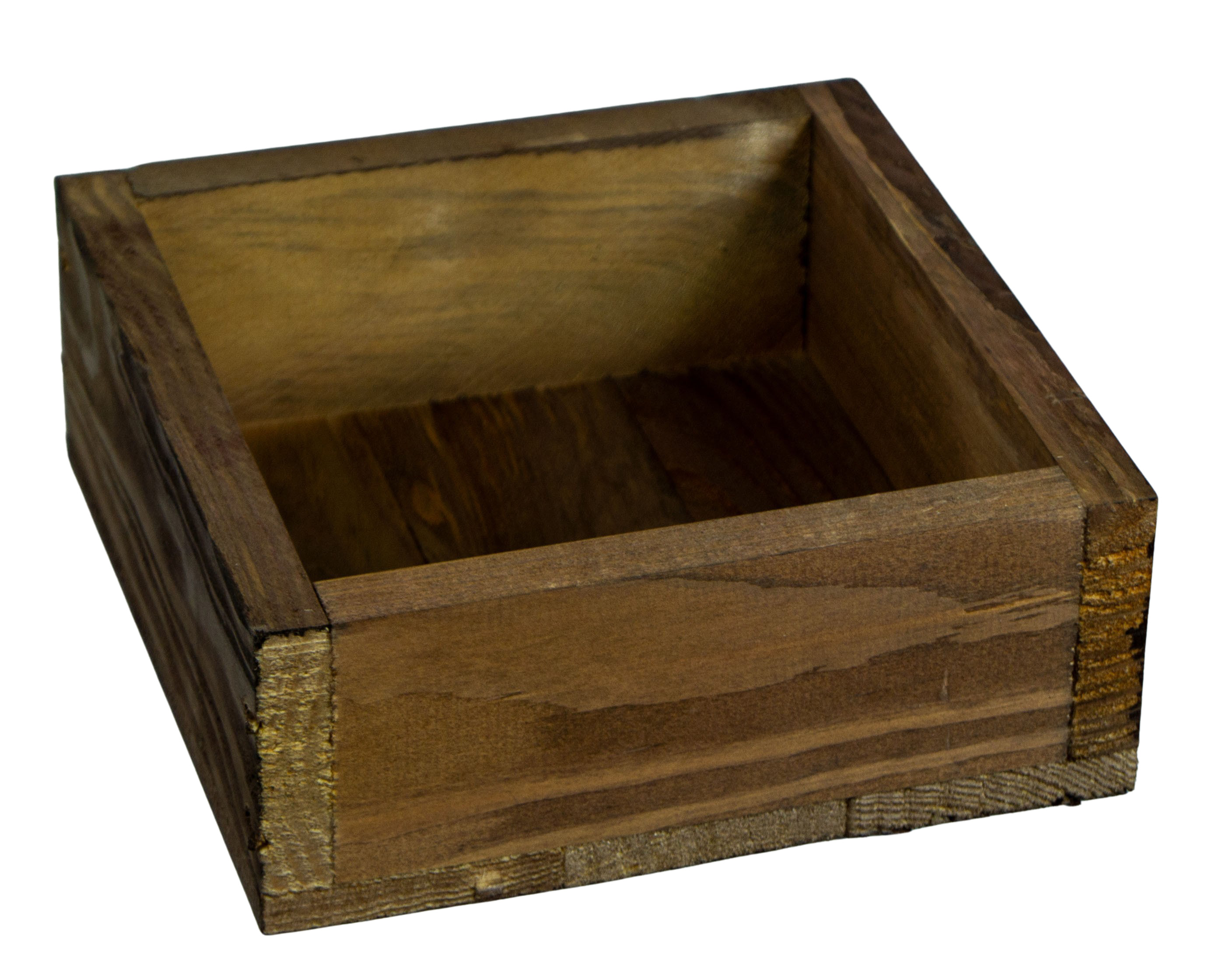 Kleines Dekotablett-Set Karla aus 5 Holzkisten 40x40cm 8cm Höhe Schüsselbox Süßigkeitentablett