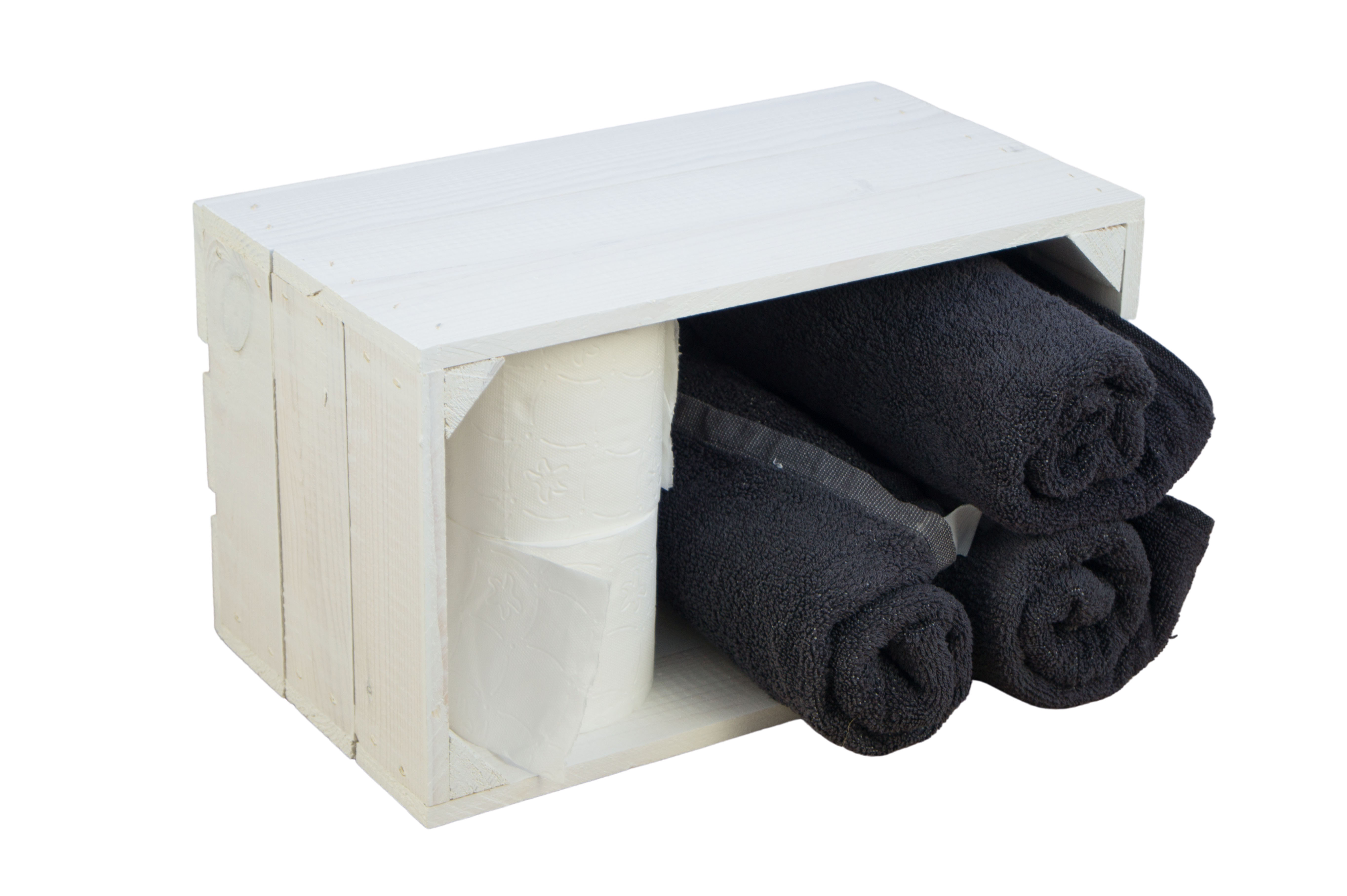 Etagère "Hilde" boîte blanche sans