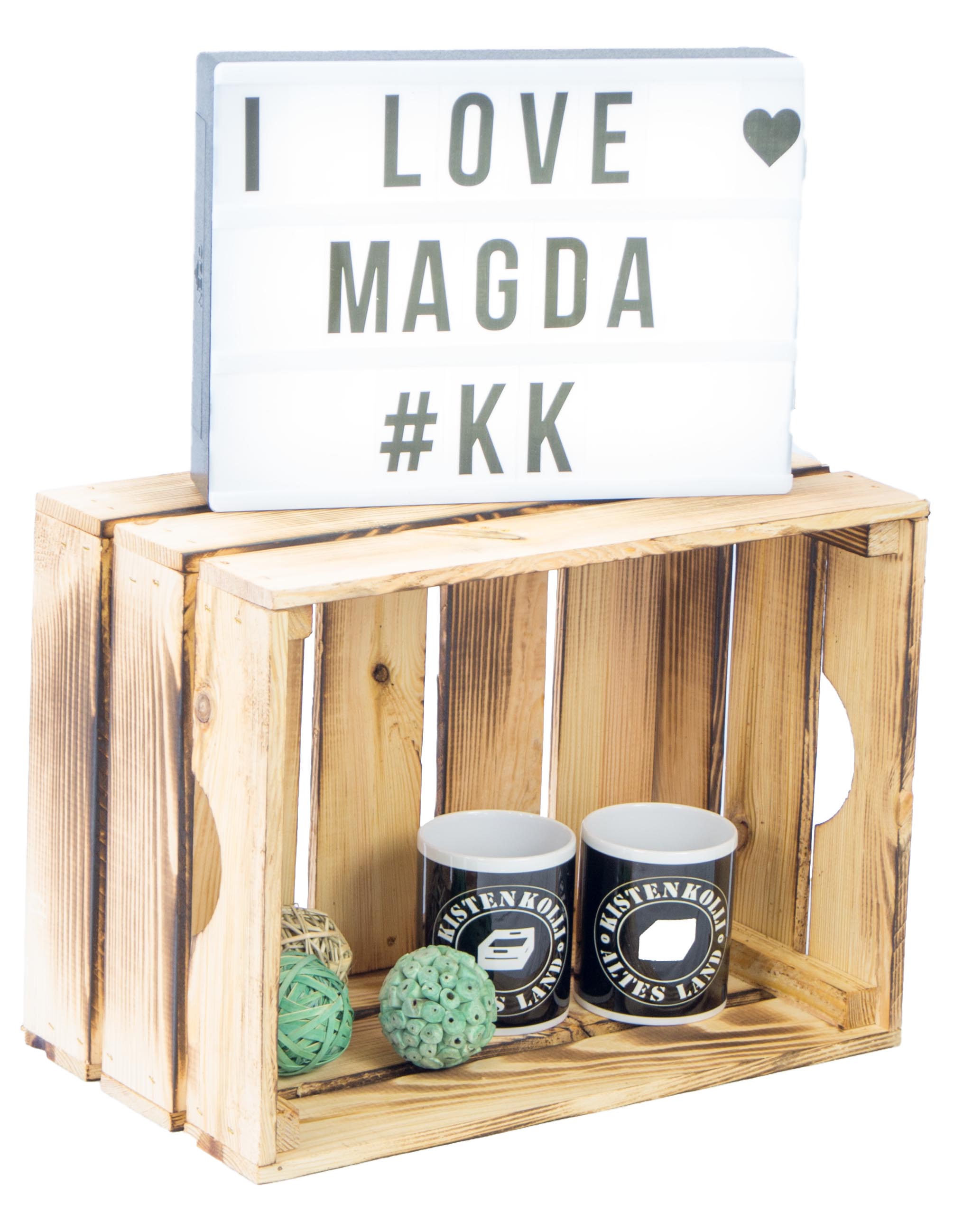 Gemüsekiste Magda geflammt