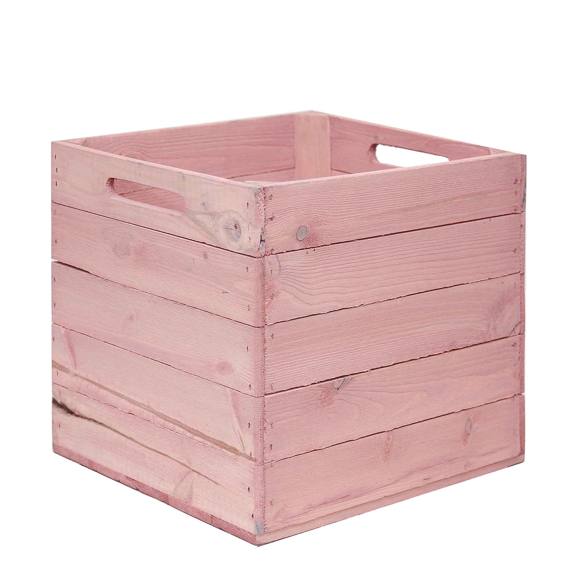 Holzkiste Rosa  passend für Kallax und Expeditregale