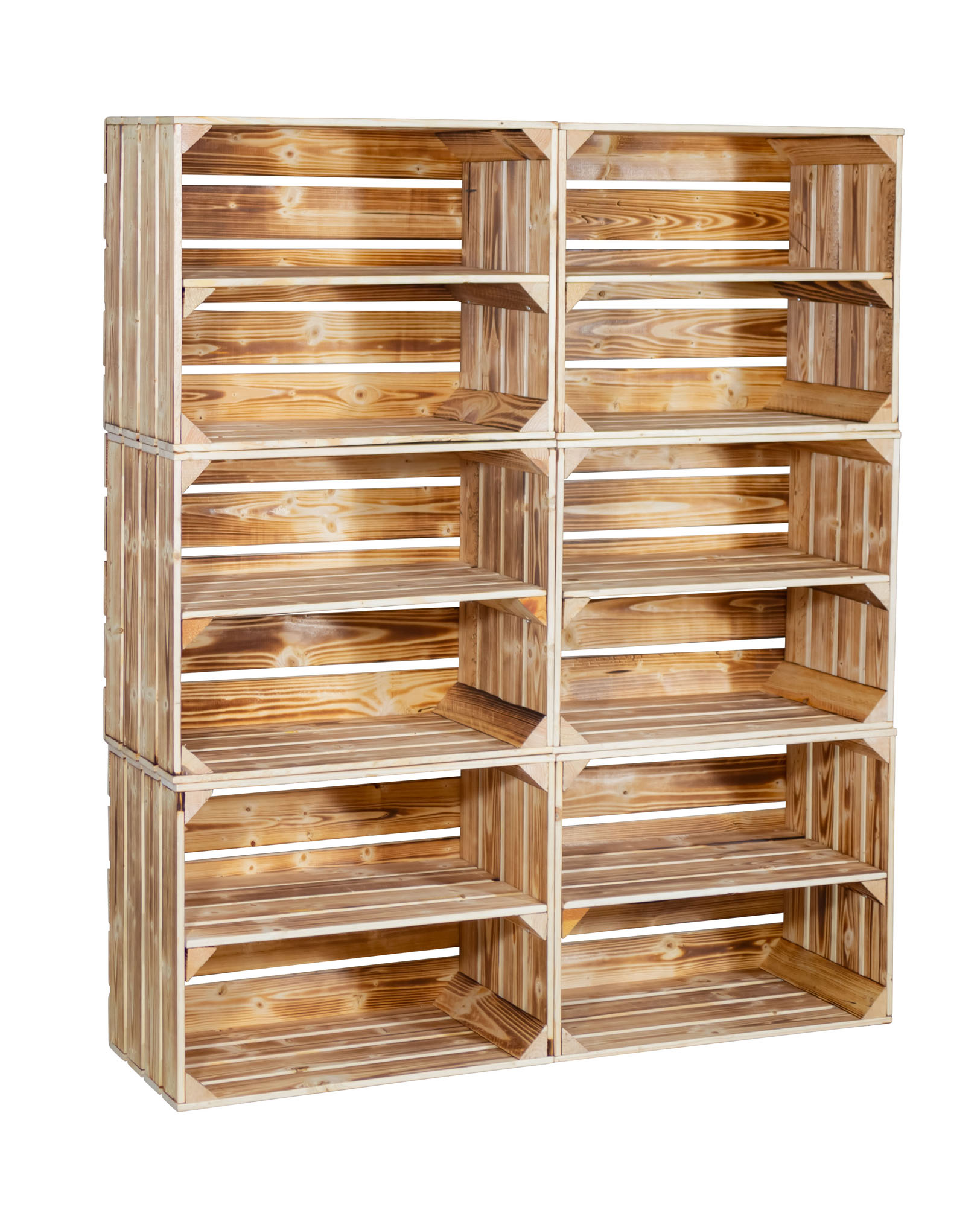 Étagère à chaussures avec 12 niveaux Armoire à chaussures, rangement de chaussures, organisateur de chaussures, pour jusqu'à 24 paires de chaussures, pour le salon, l'entrée (Flammé)