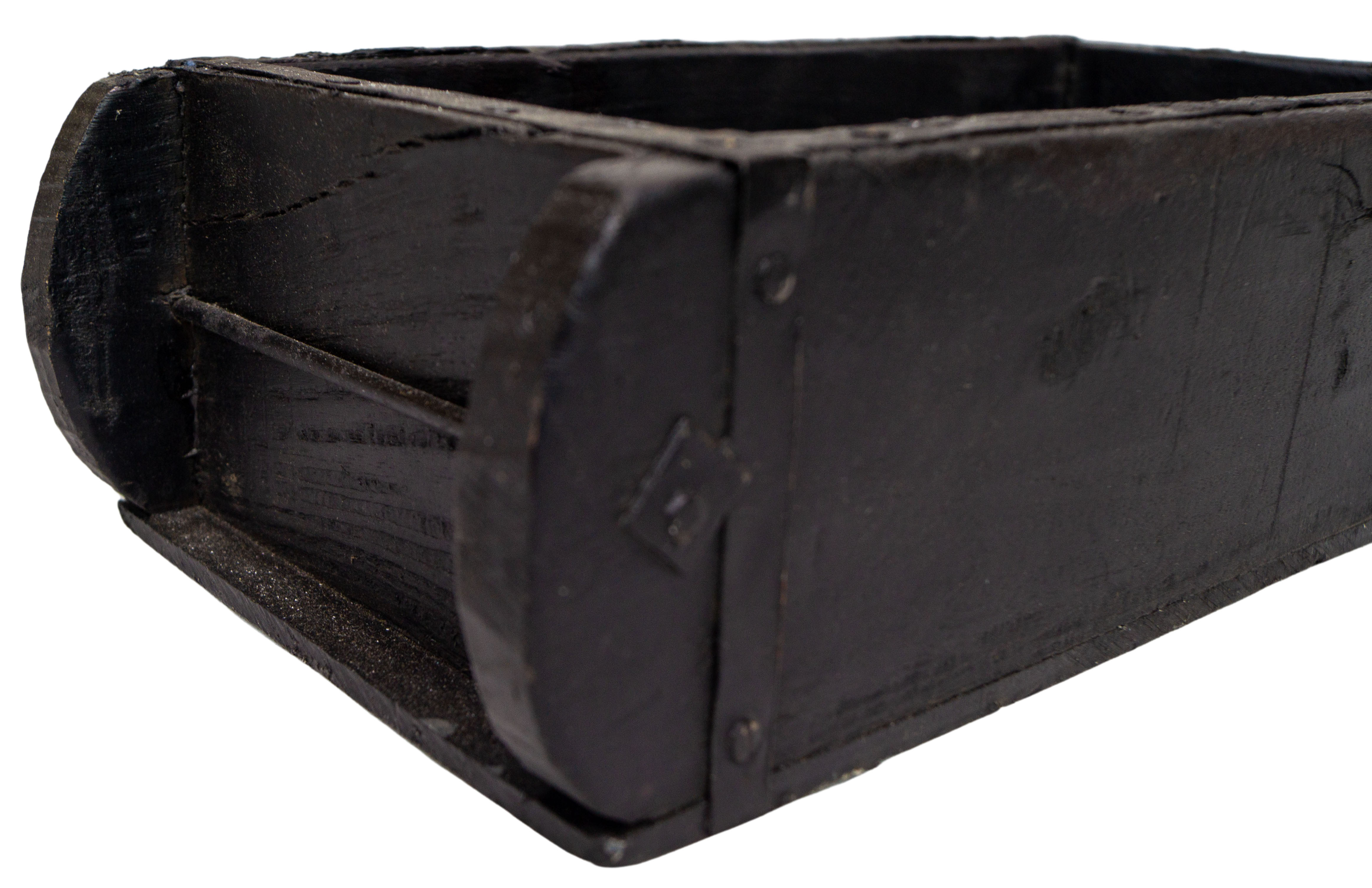Original indische Ziegelform schwarz einfach