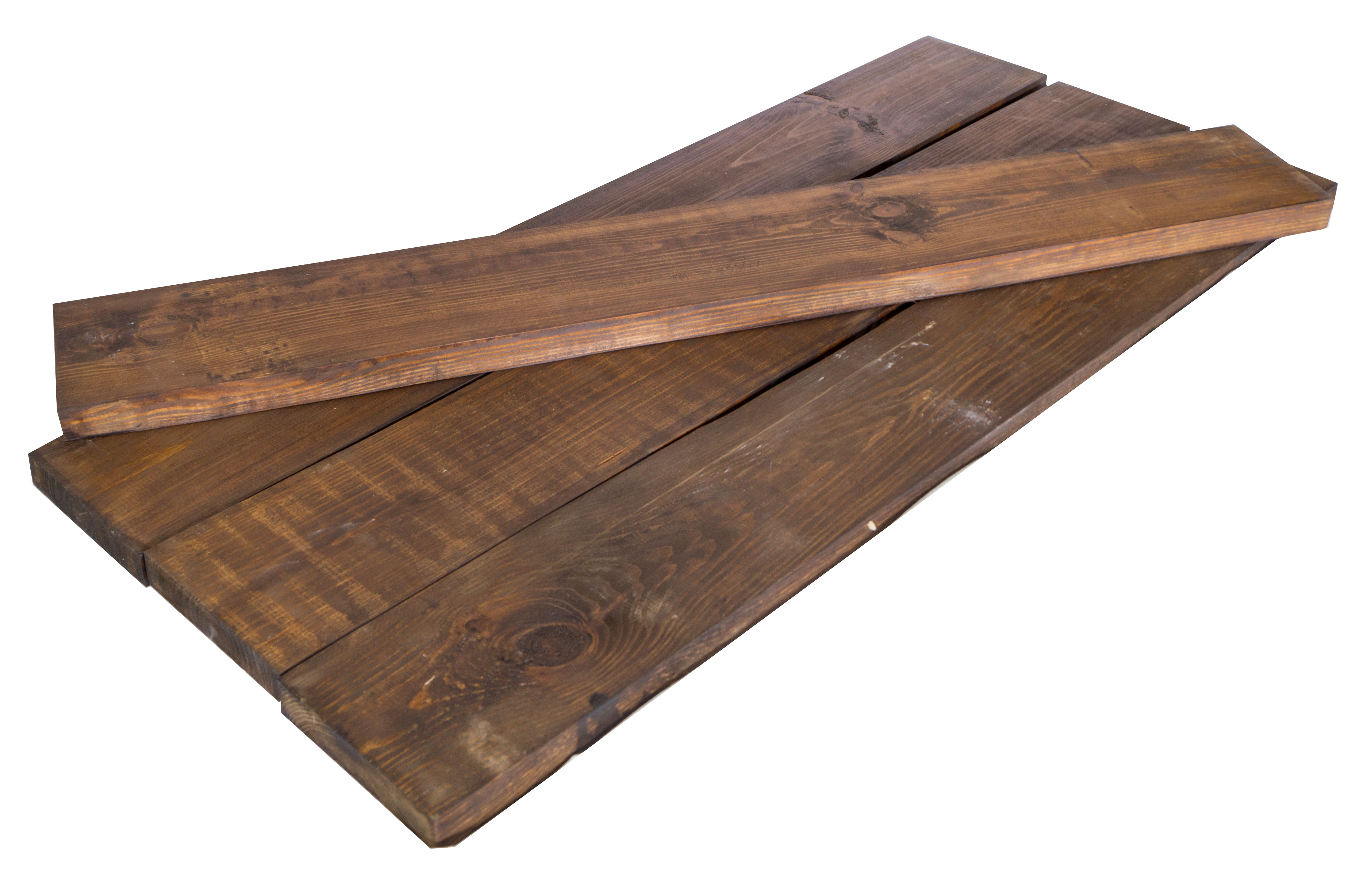 neue grosse Holplanke Palisander 100cm x 14,5cm Holzstärke 3cm aus Nadelholz
