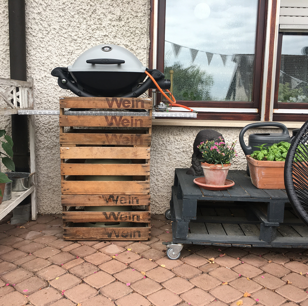 alte Weinkiste WEIN WEIN WEIN  2te Wahl