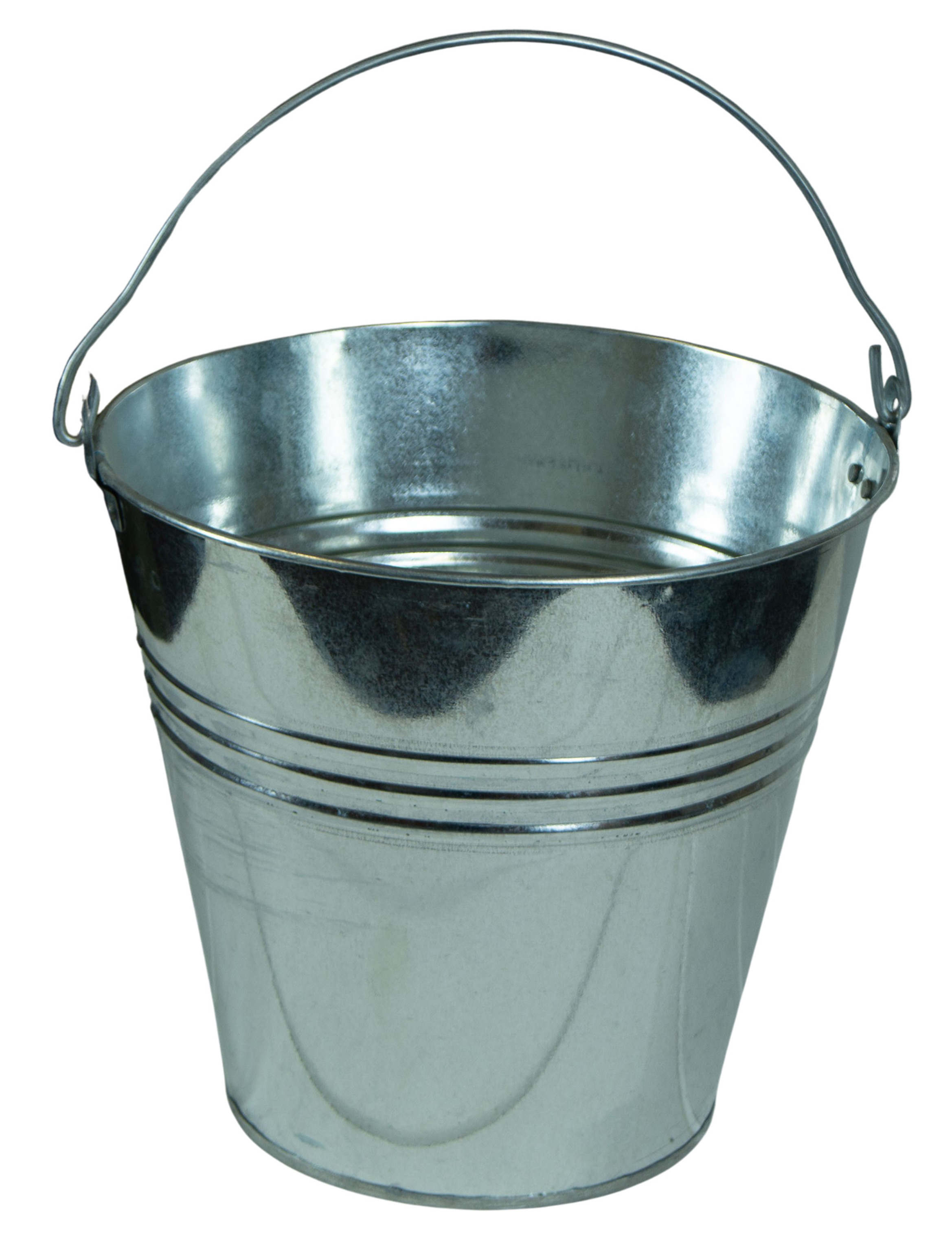 Zinkeimer silbergrau 7L Eimer