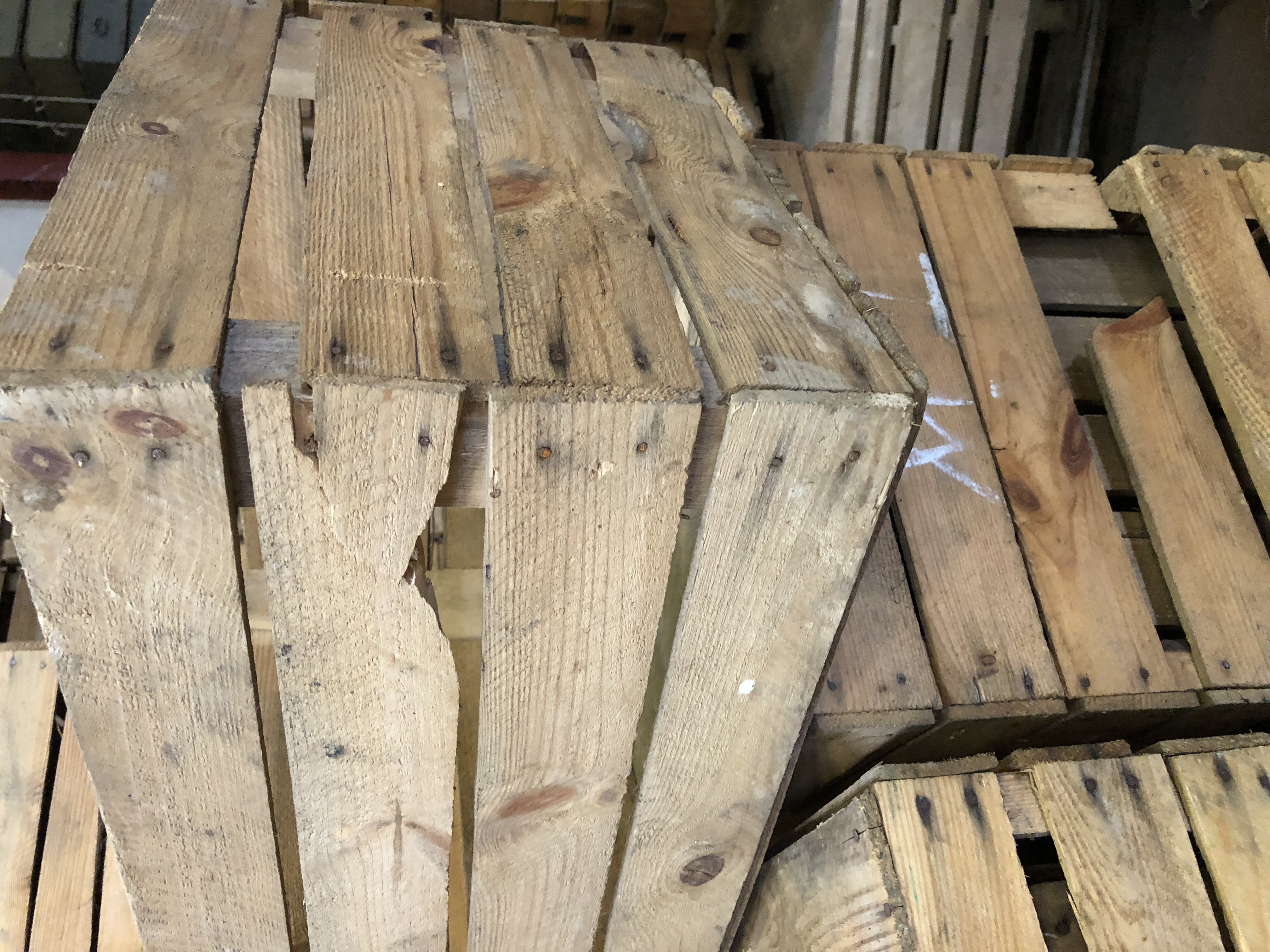 Boîtes en bois "Johanna"-B-WARE