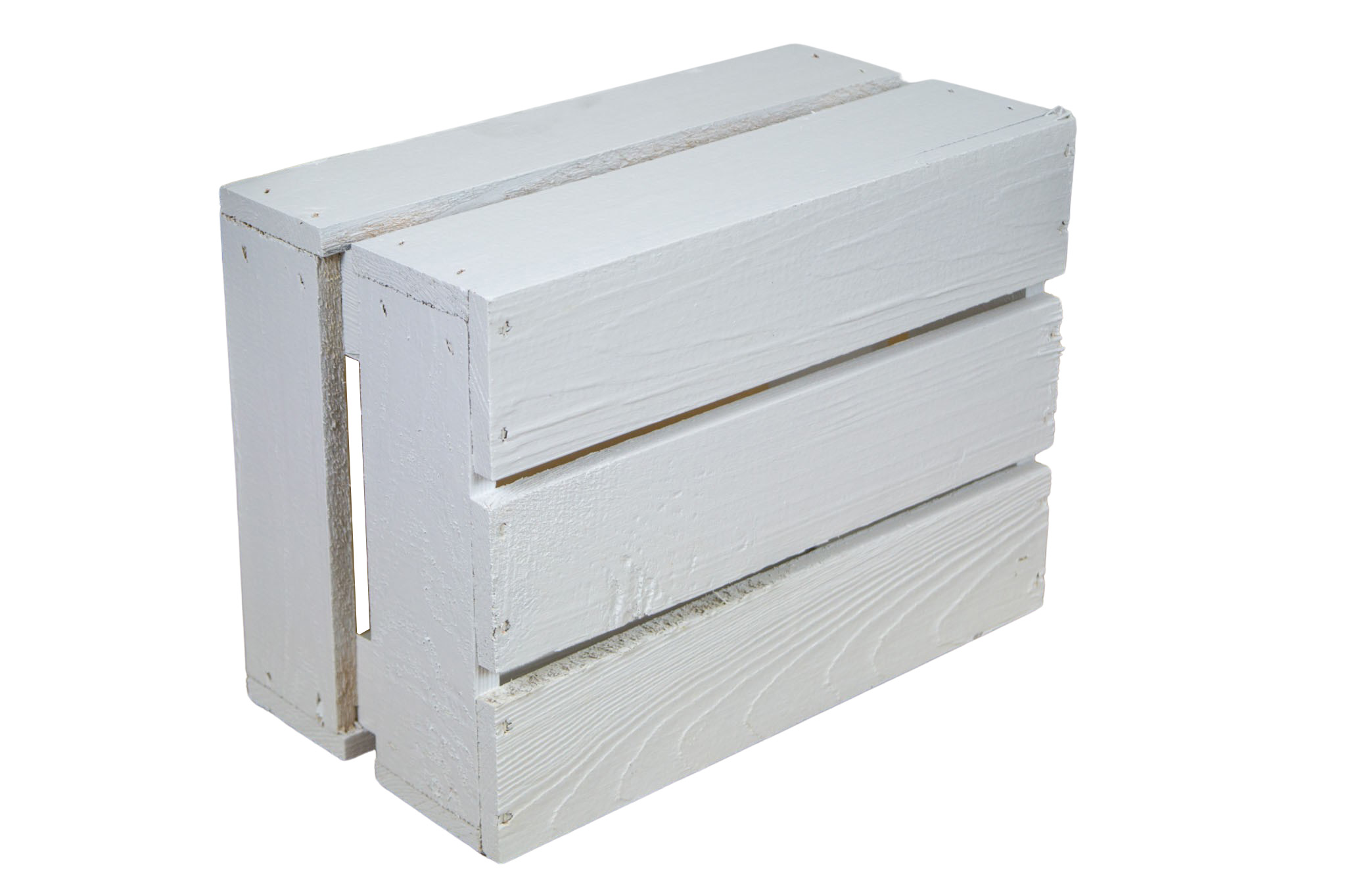 Kleine Holzkiste "Frieda" weiß 3er set