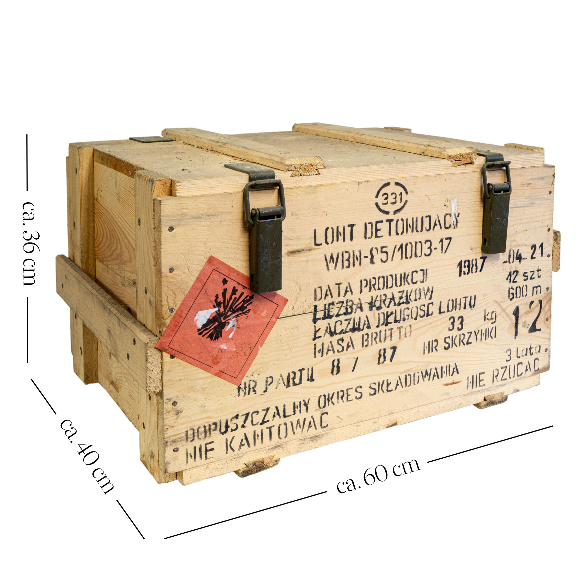 Coffret à munitions wbn 331