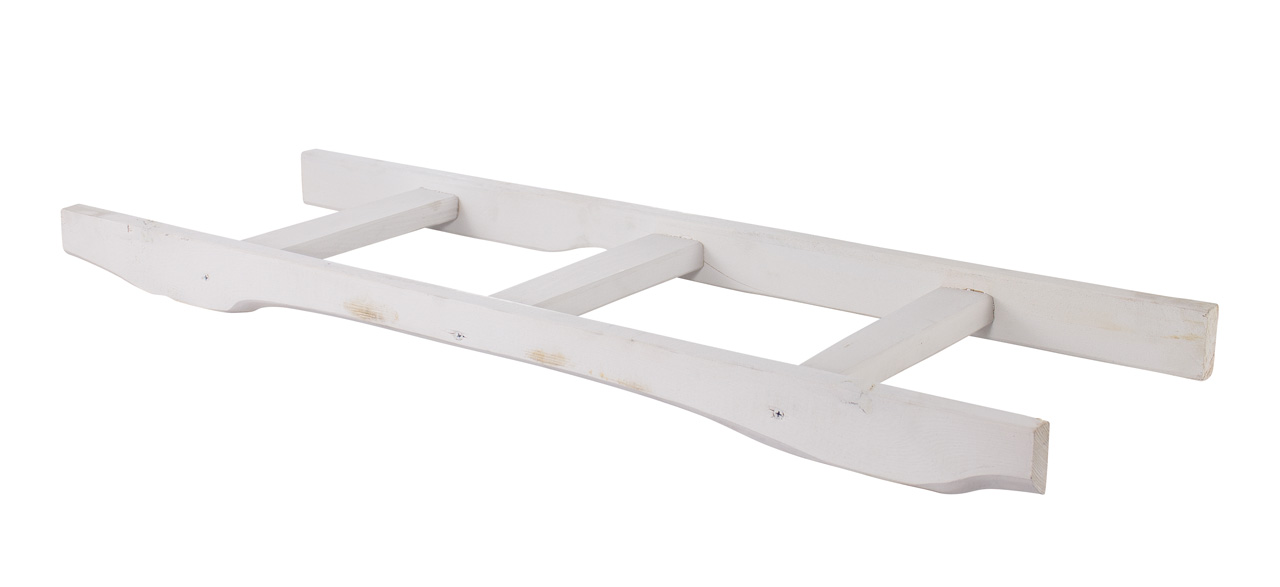 Holzleiter Altländer Art100cm Neu weiss