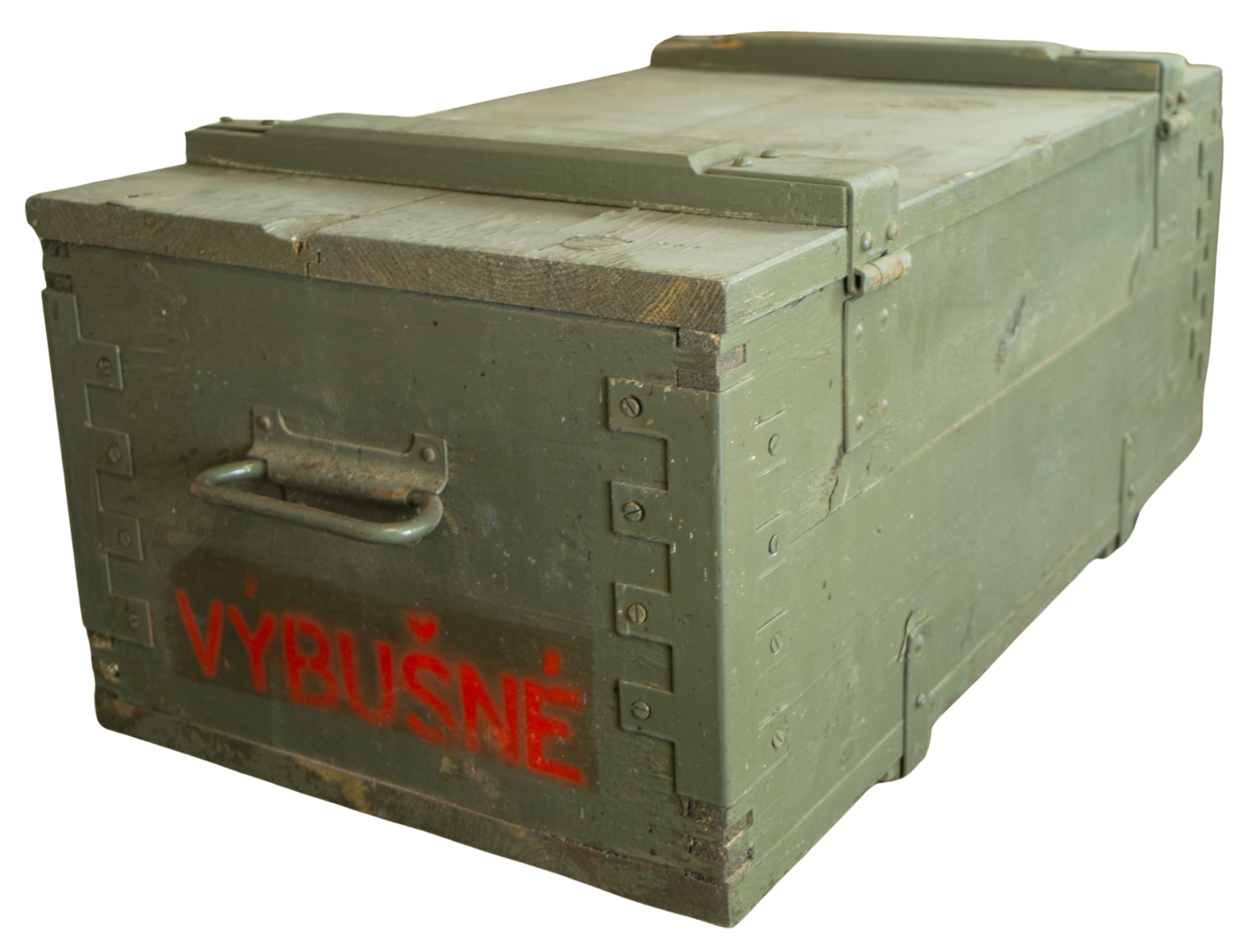 Munitionskiste 2te Wahl RPG-75 Frachtkiste Couchtisch Militärtruhe