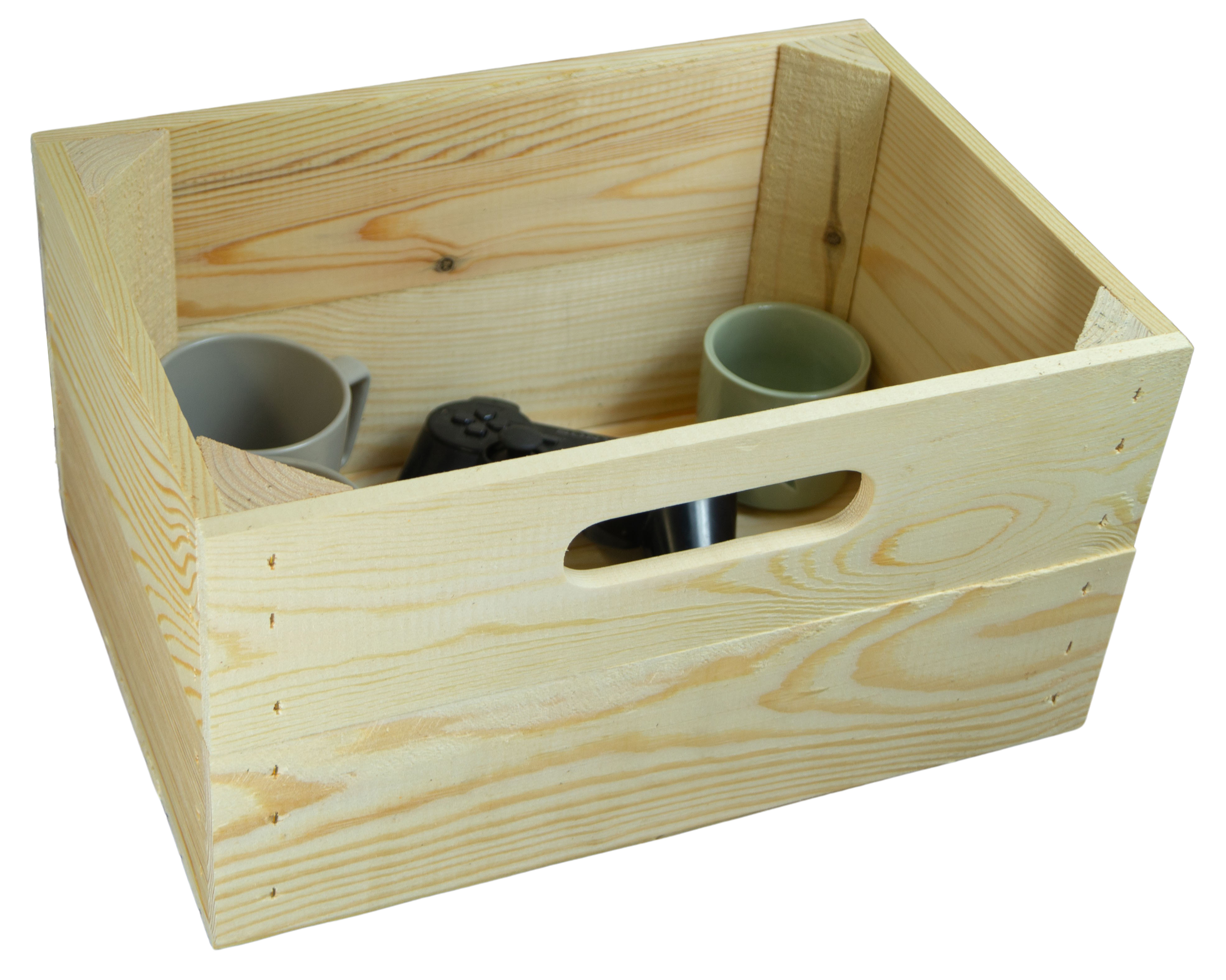 Boîte en bois noir émaillé convenant aux étagères Kallax et Expedit Insert pour étagère