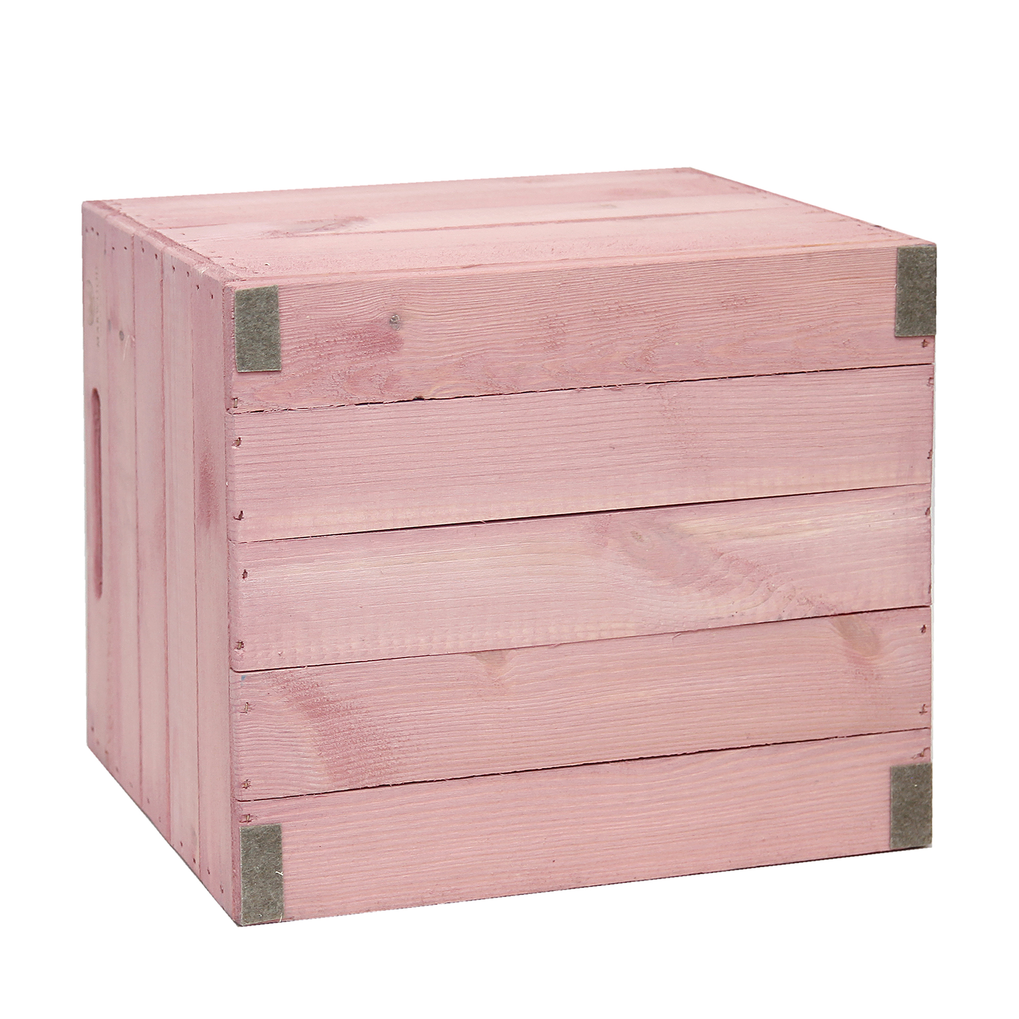 Holzkiste Rosa  passend für Kallax und Expeditregale