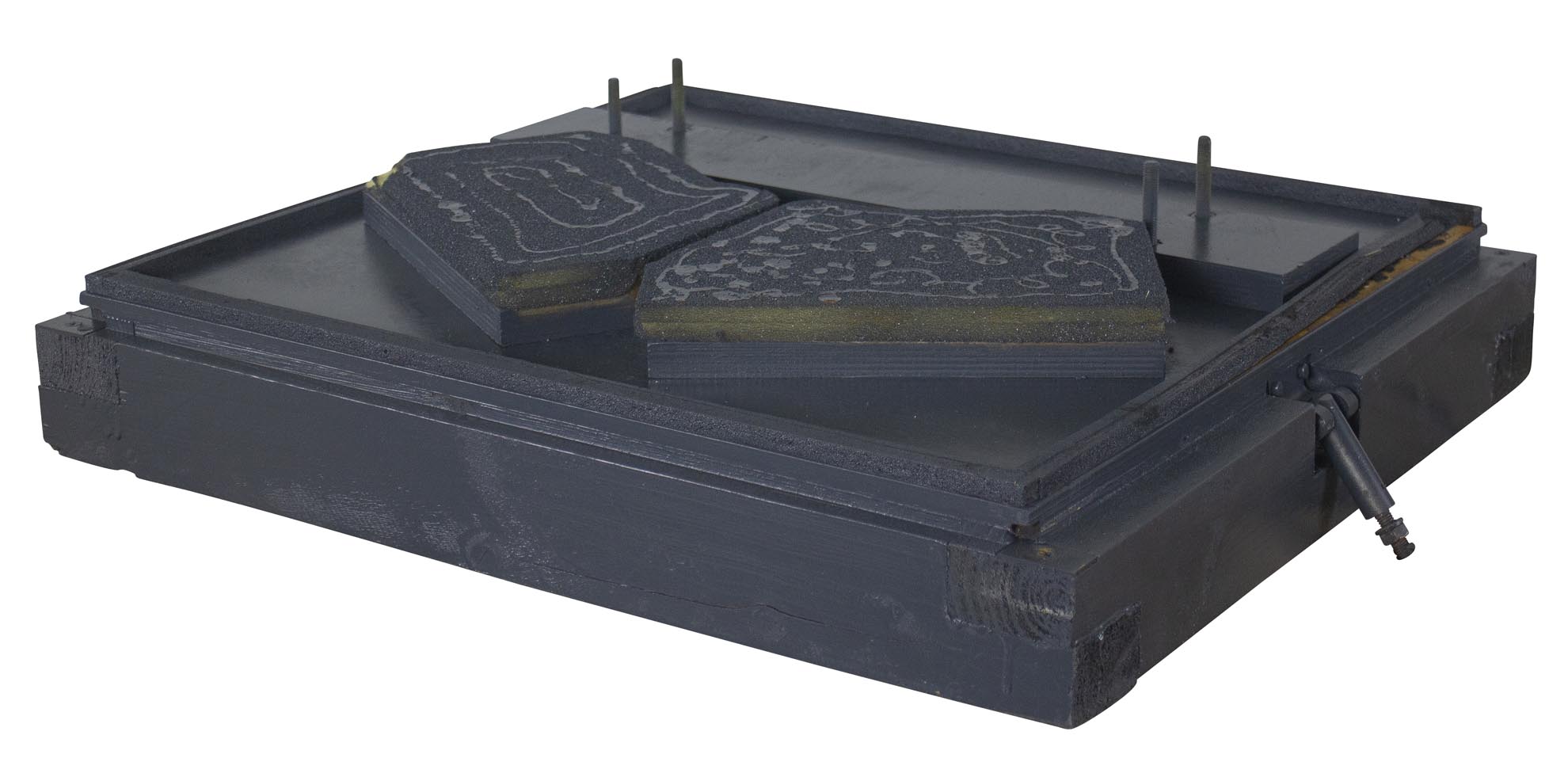 Transportbox grau gross