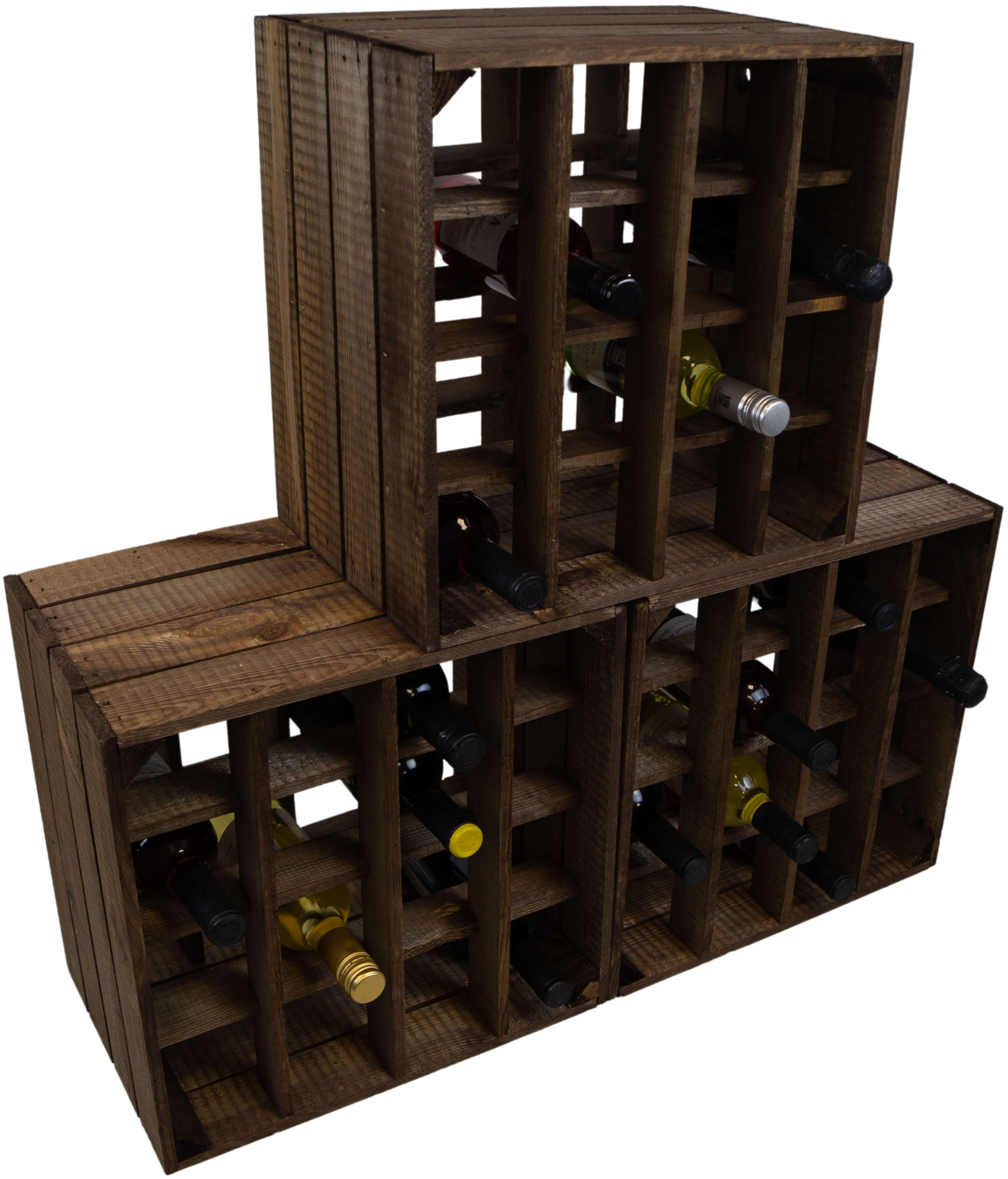 Casier à vin "16er" foncé