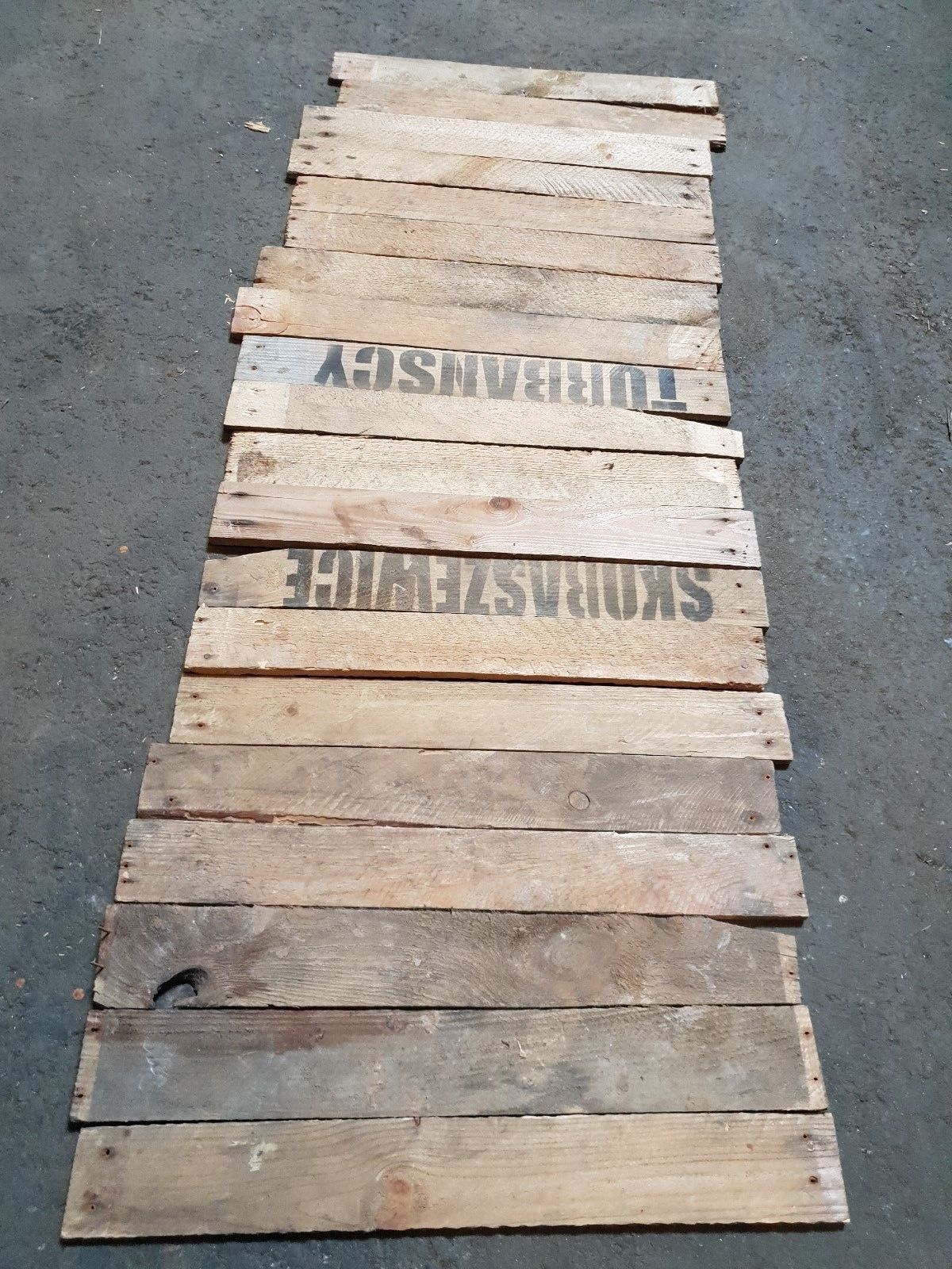 20 Holzbretter von alten Obstkisten