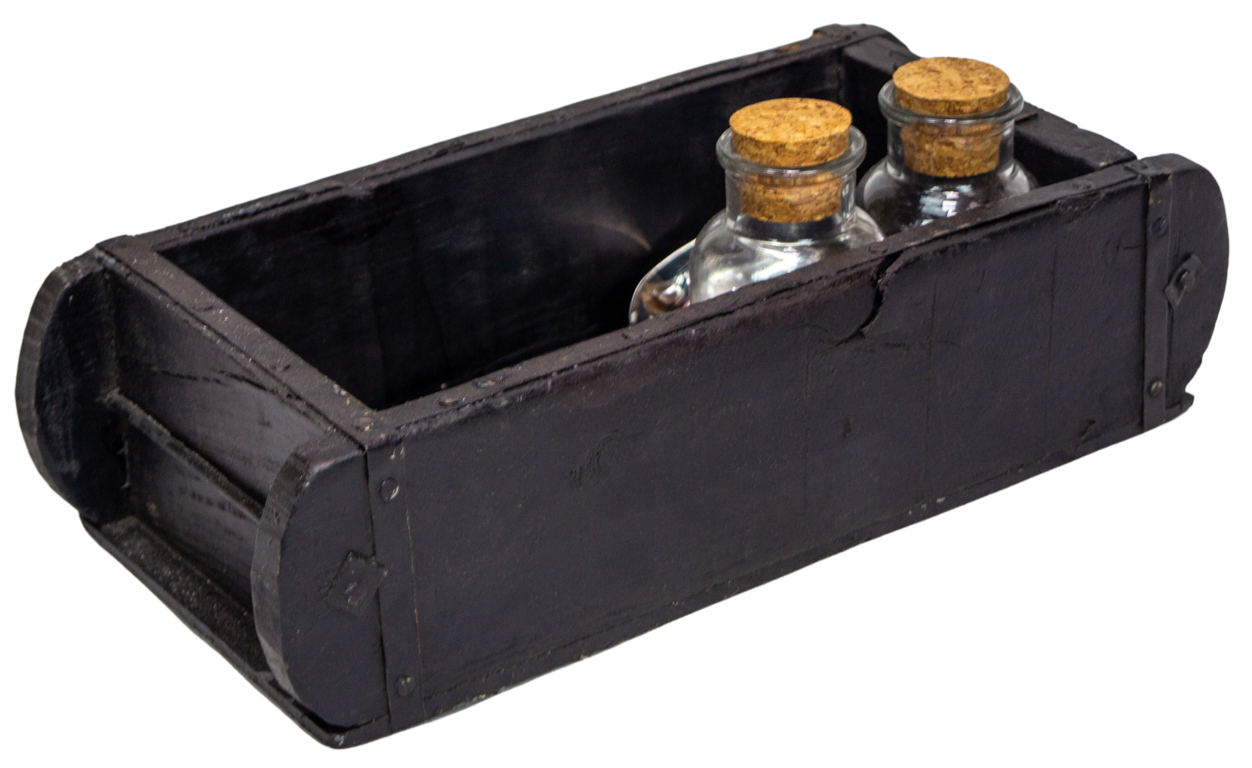Original indische Ziegelform schwarz einfach