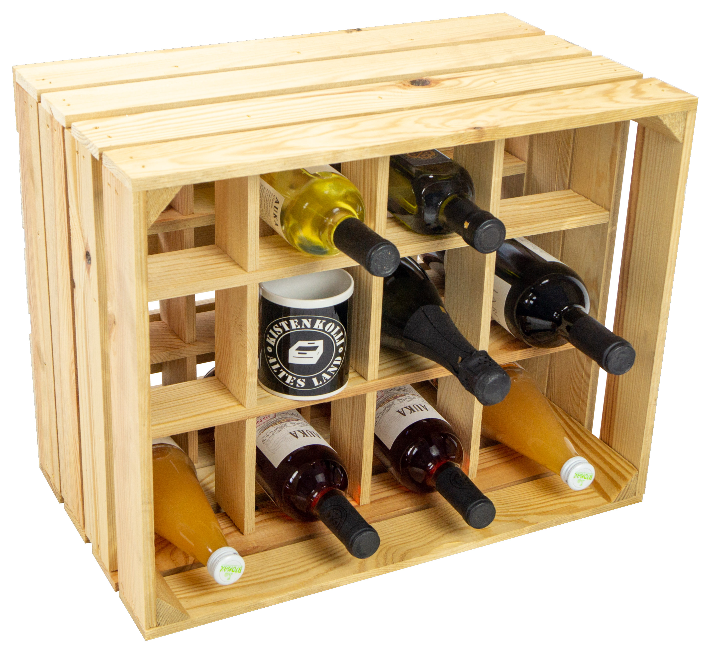 Range-bouteilles Henry "12er Natur"