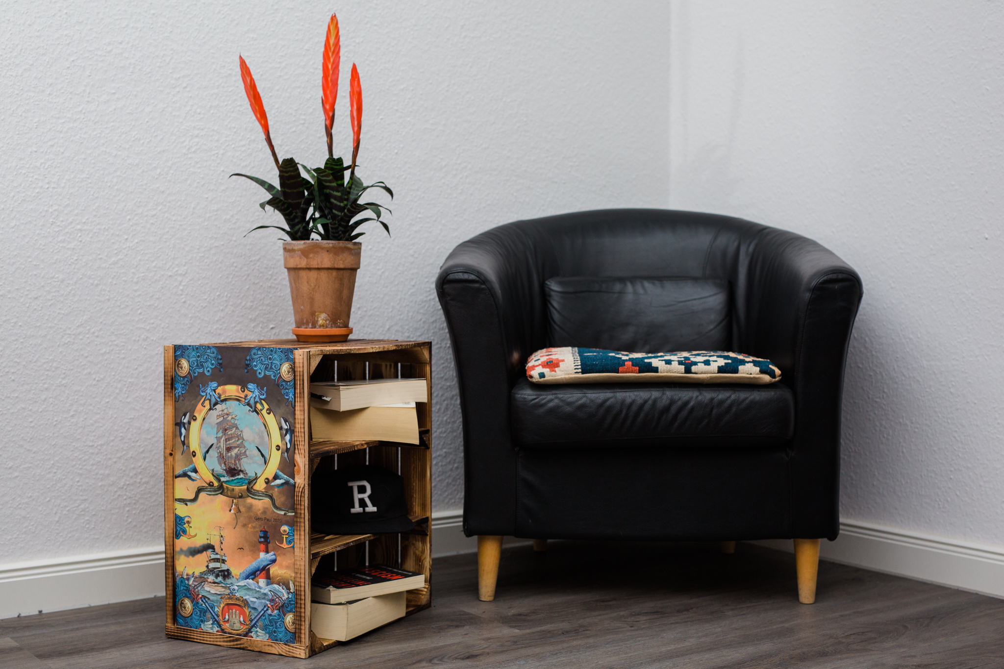 Johanna geflammt doppelt Quer inkl. Bild Hometown Hamburg