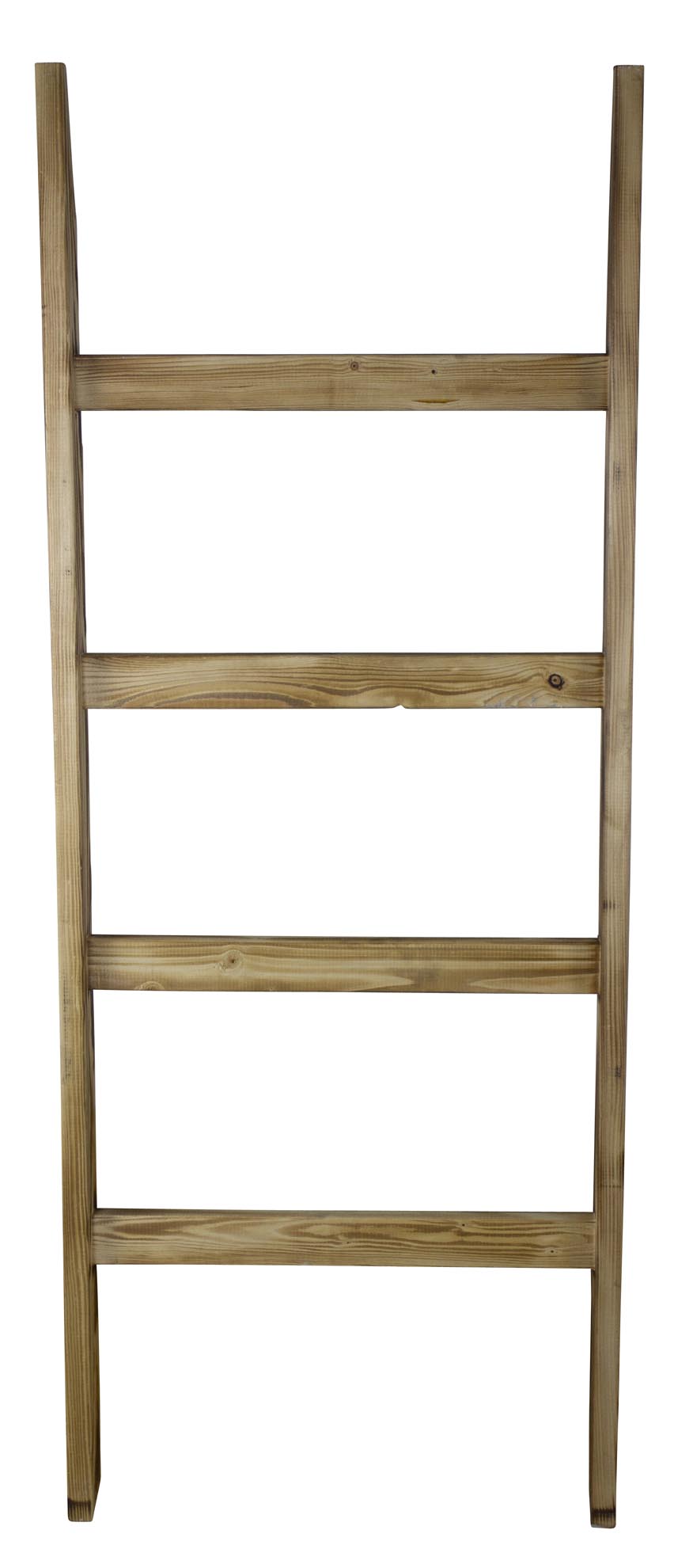 Holzleiter geflammt breit 140cm Neu
