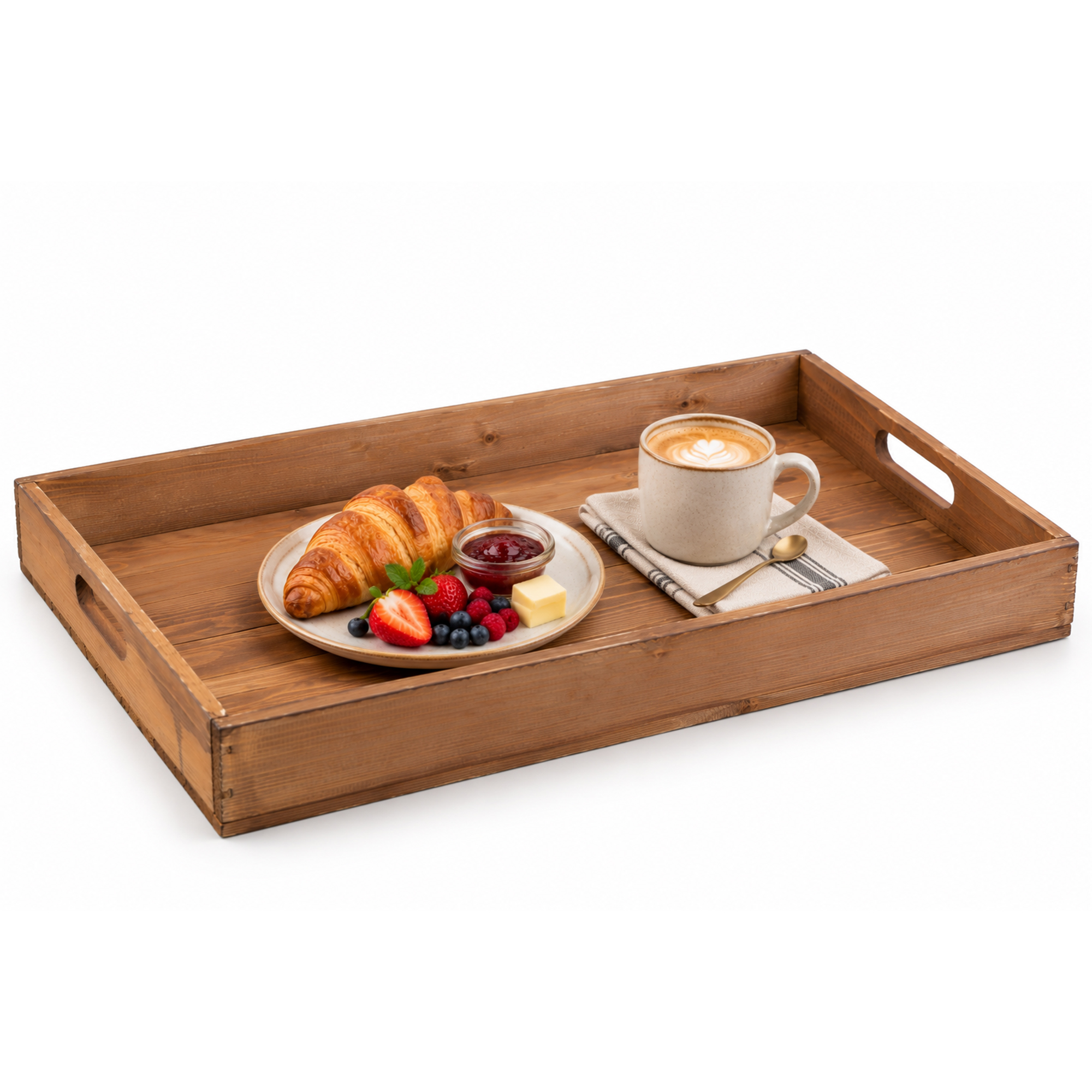 Tablett Marron
