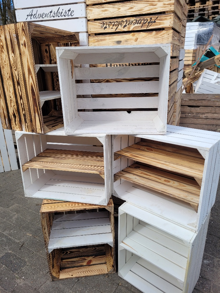 3er Obstkisten 2te Wahl Überraschungspaket aus Retouren 50x40x30cm Kisten