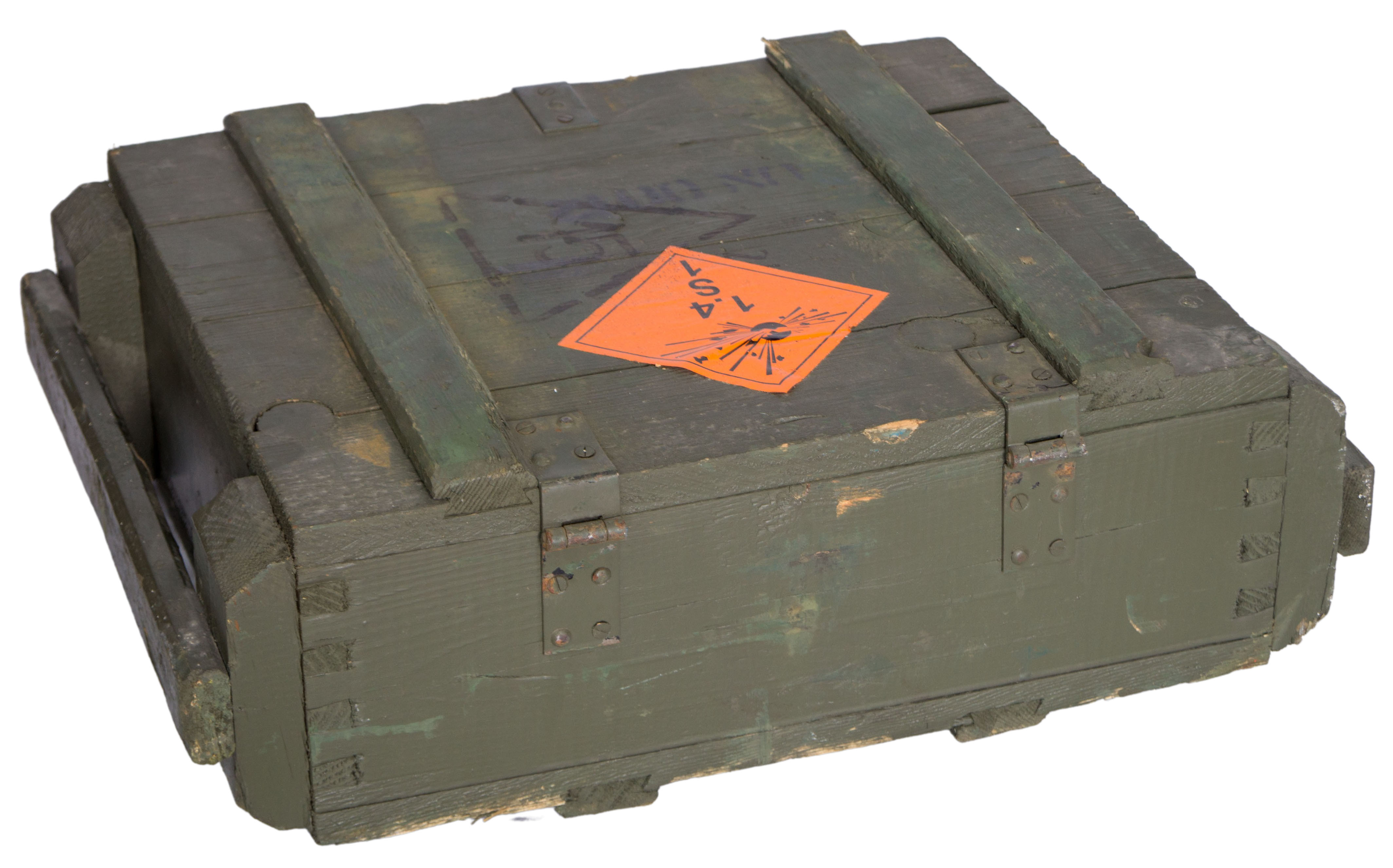 Boîte Munitions 17.62 Vert (T45 Vert) Armeekiste Bundeswehrkiste Trésor