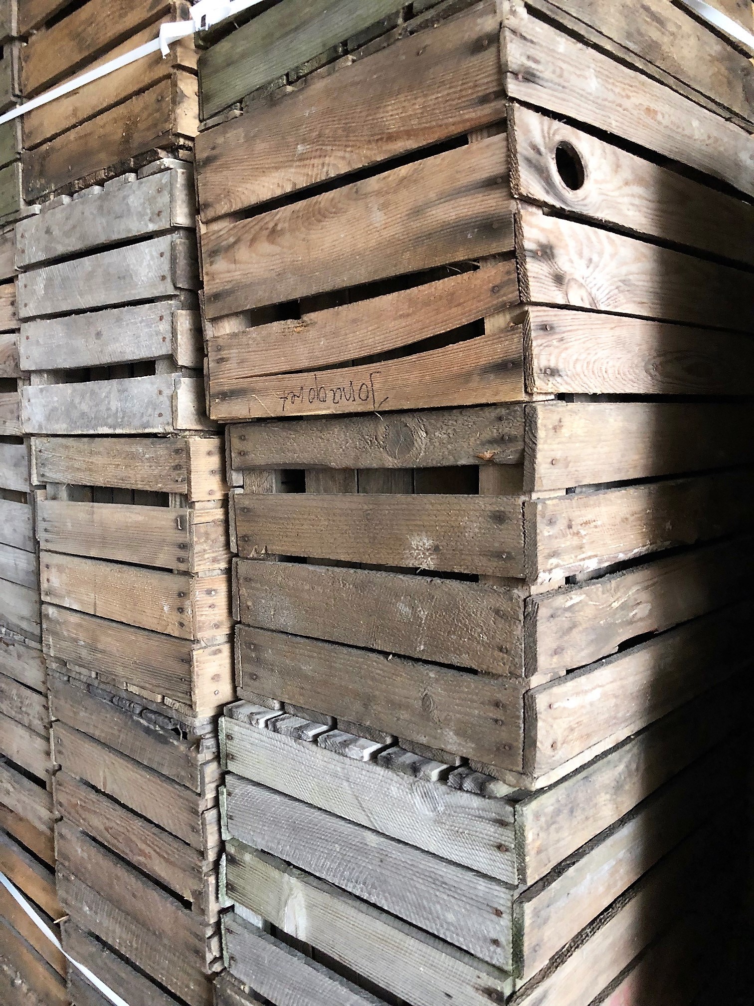 Boîtes en bois "Johanna"-B-WARE