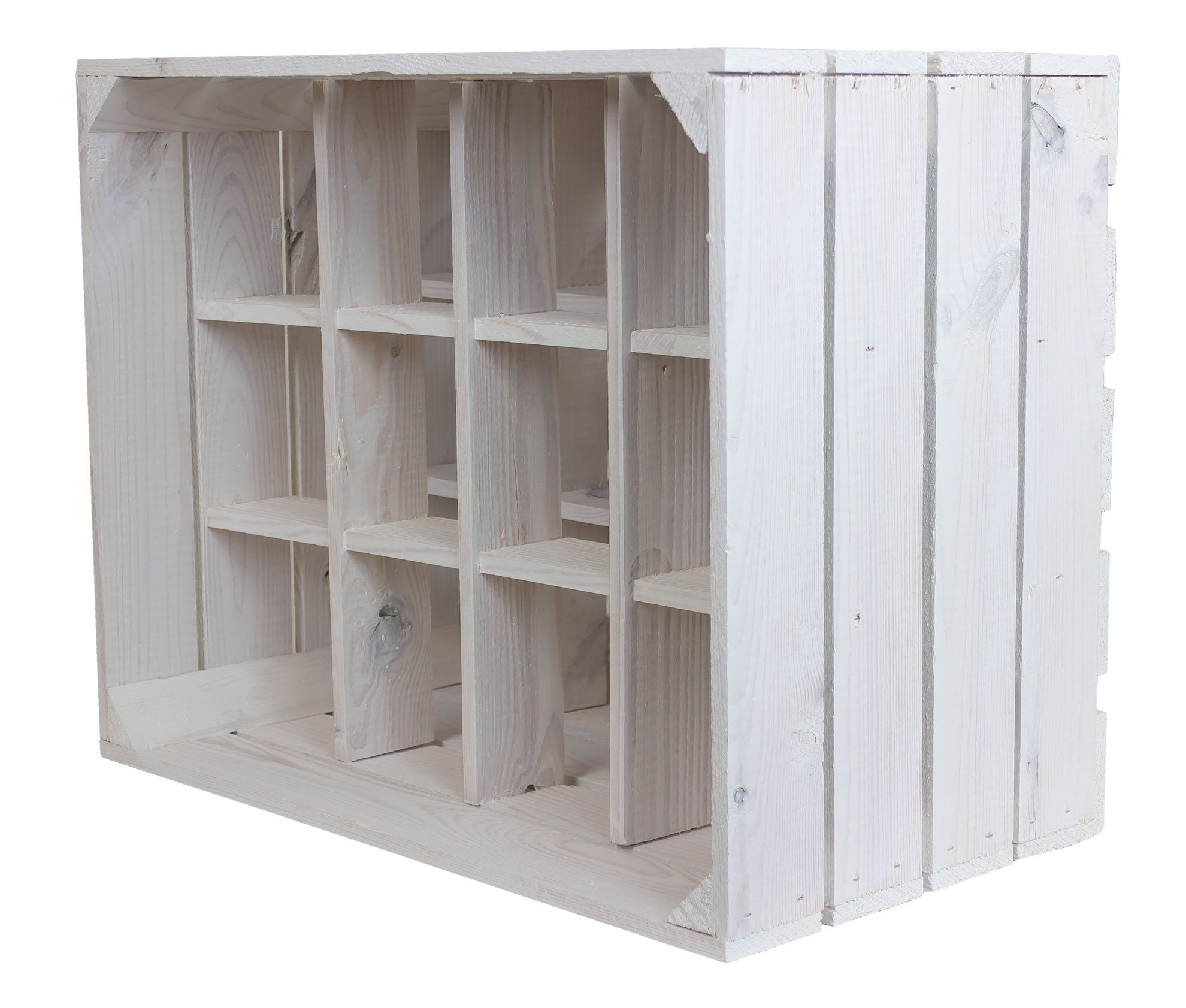 Flaschenregal Henry  12er weiss