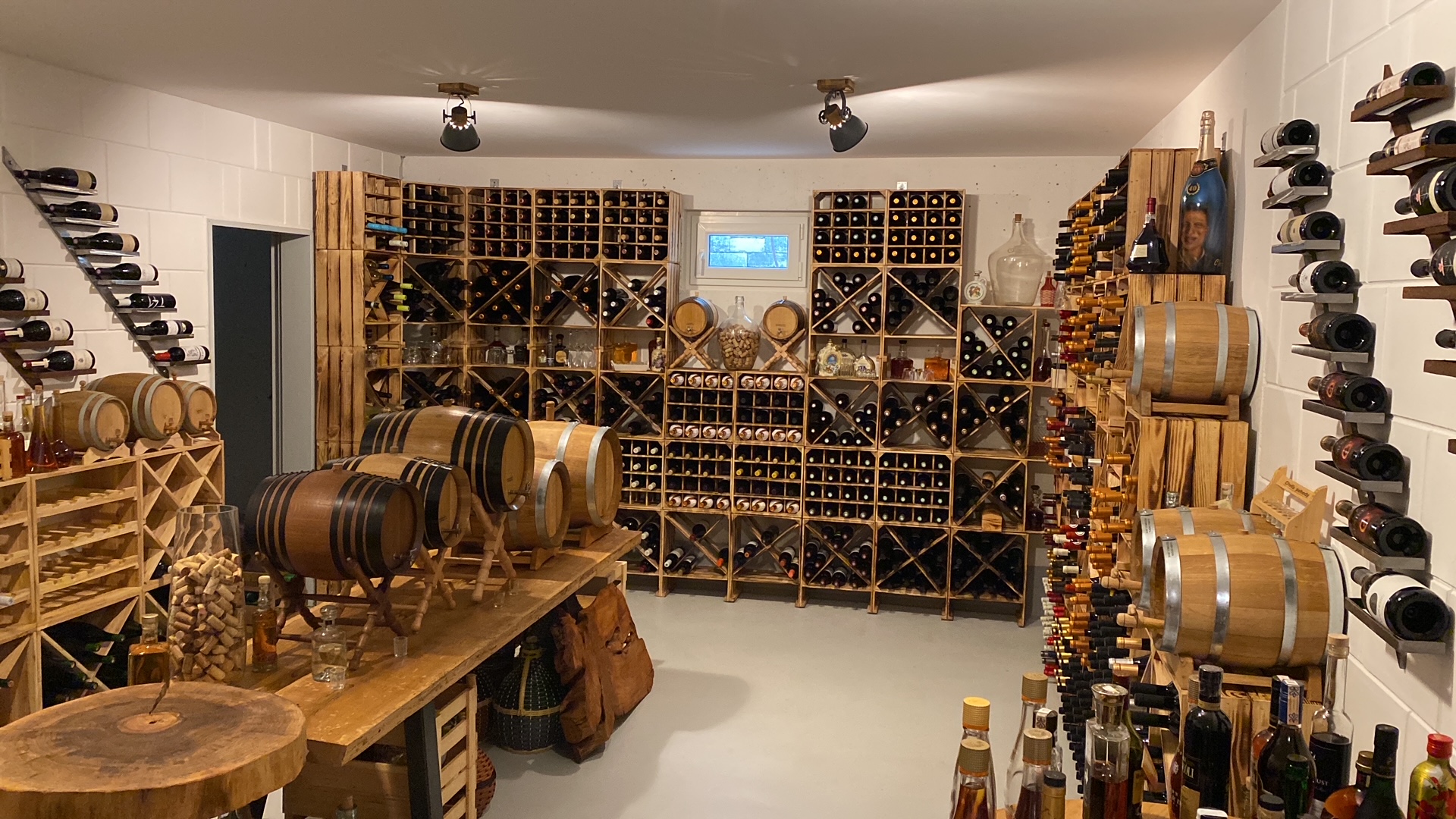 Casier à vin "16er" flammé