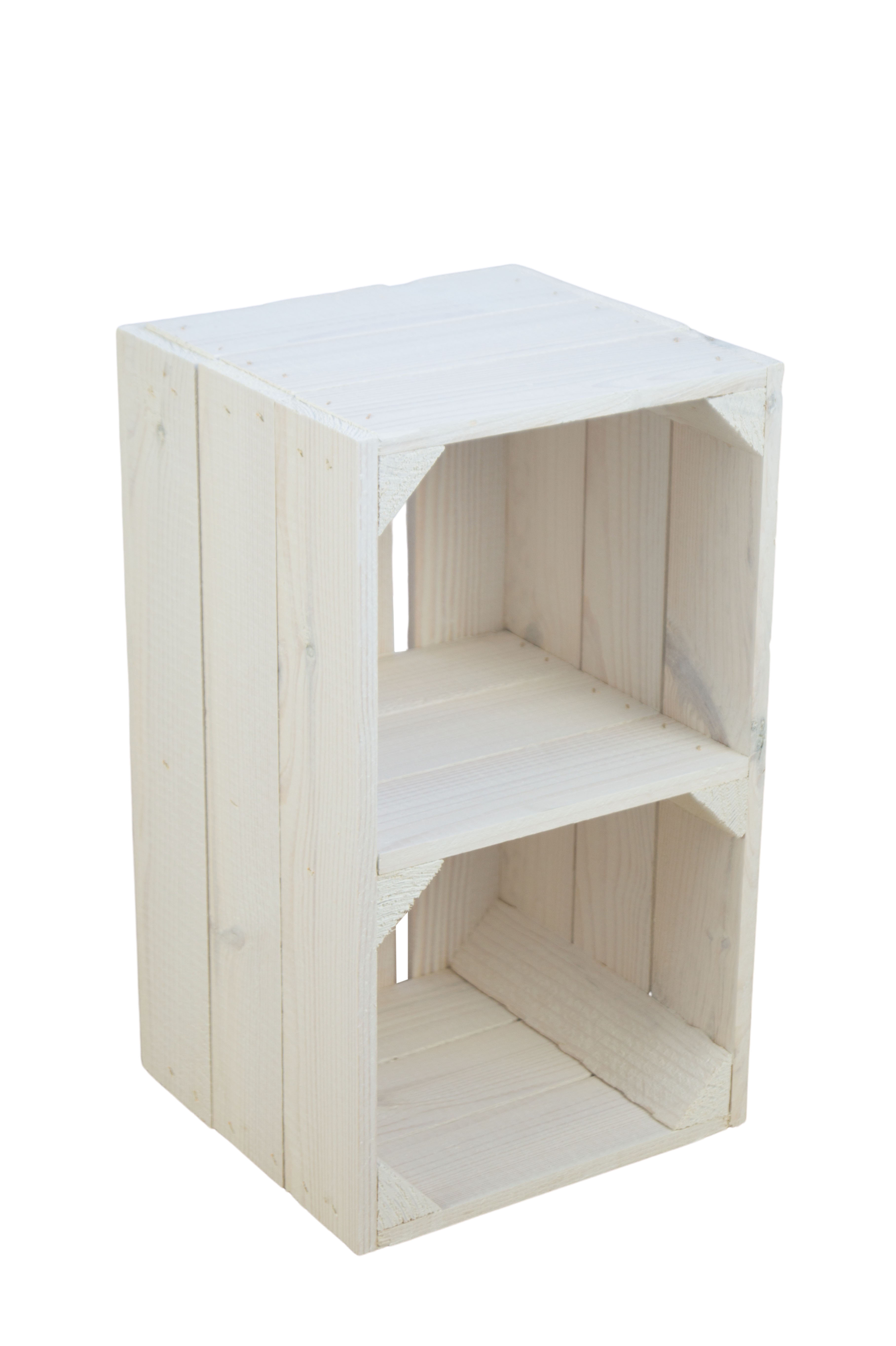 Etagère "Hilde" blanc avec plateau central