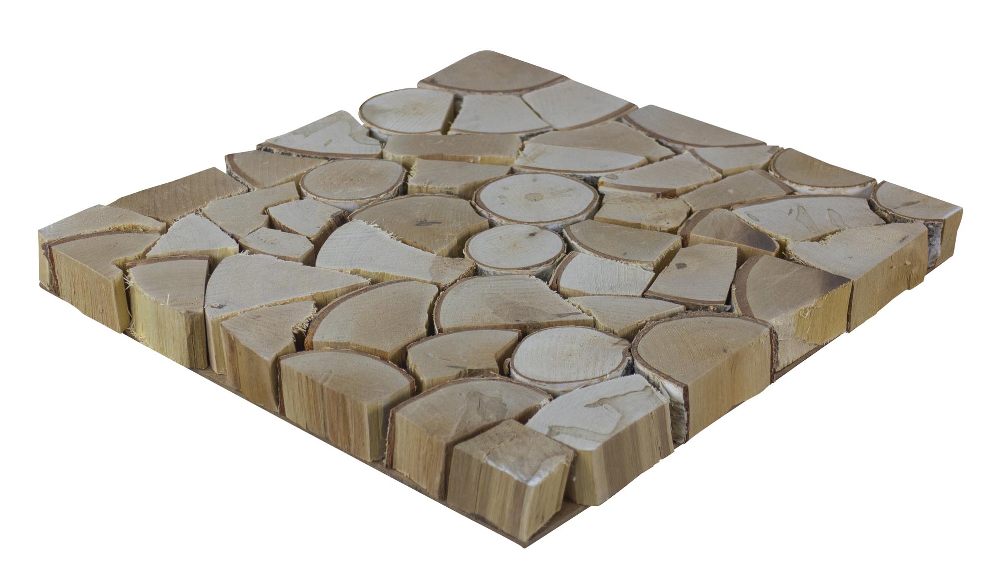 Birkenholzplatte Tischdeko Unterlage