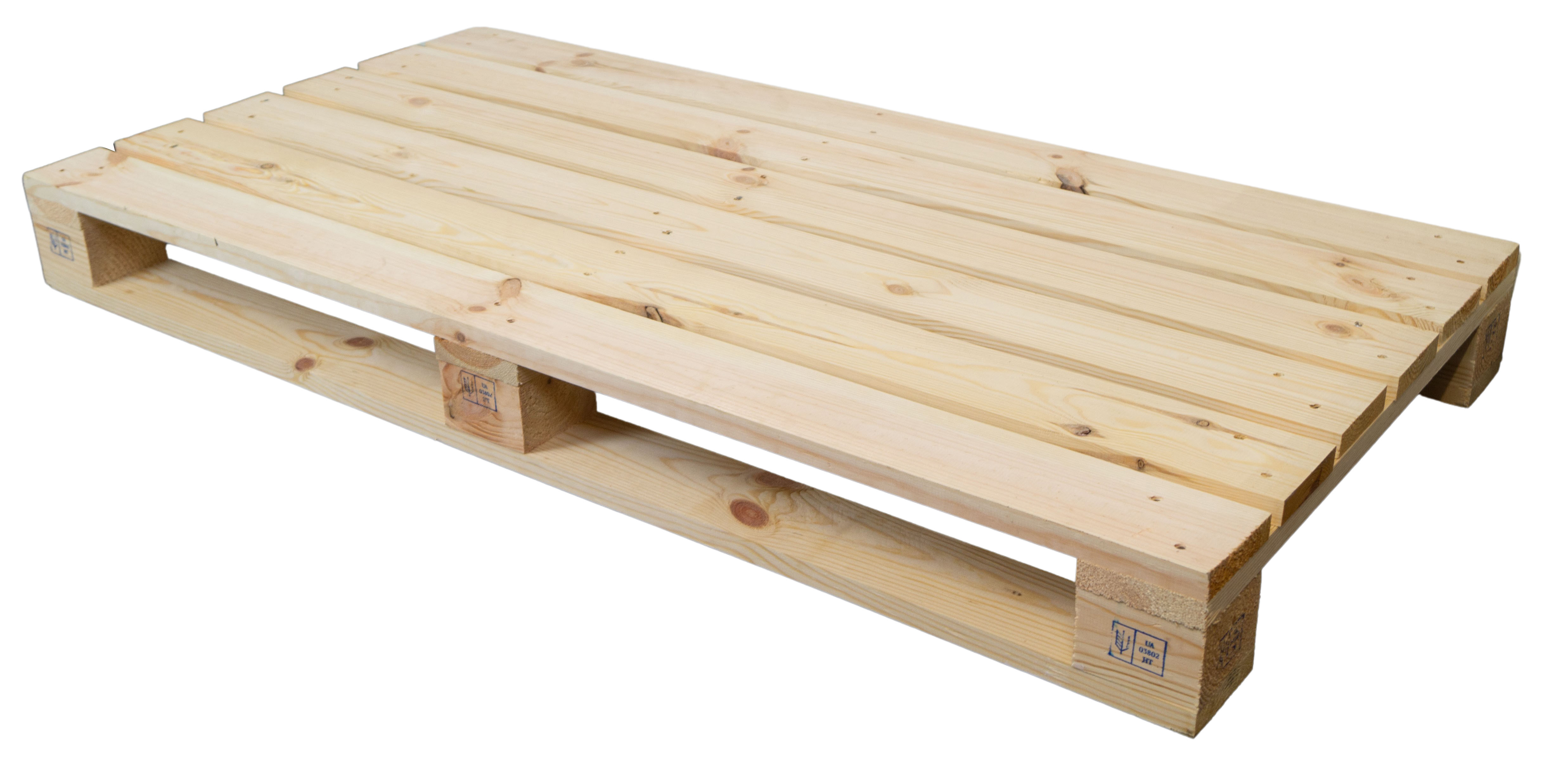 Palette 120 x 60 x 13 cm - natur