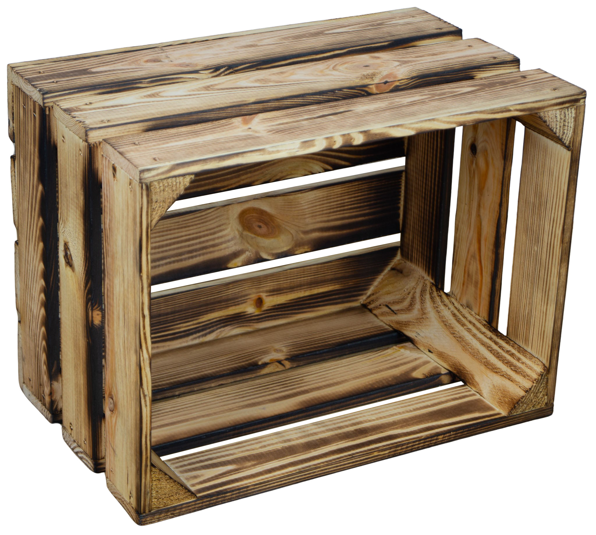 4er Set Caisse Bella Flammé à Vin Boîtes en Bois Regalkisten 40 x 30 X 25c