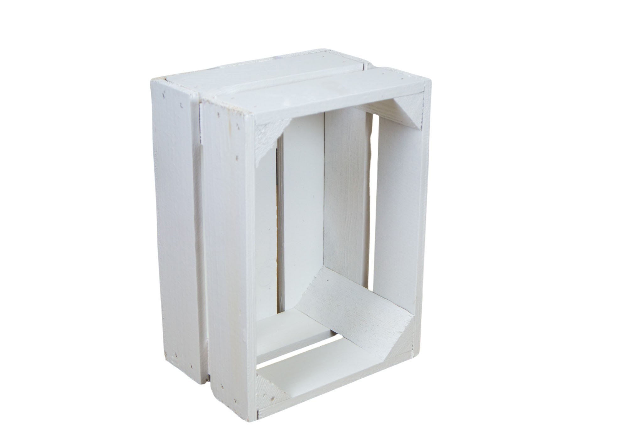 Kleine Holzkiste "Frieda" weiß 3er set
